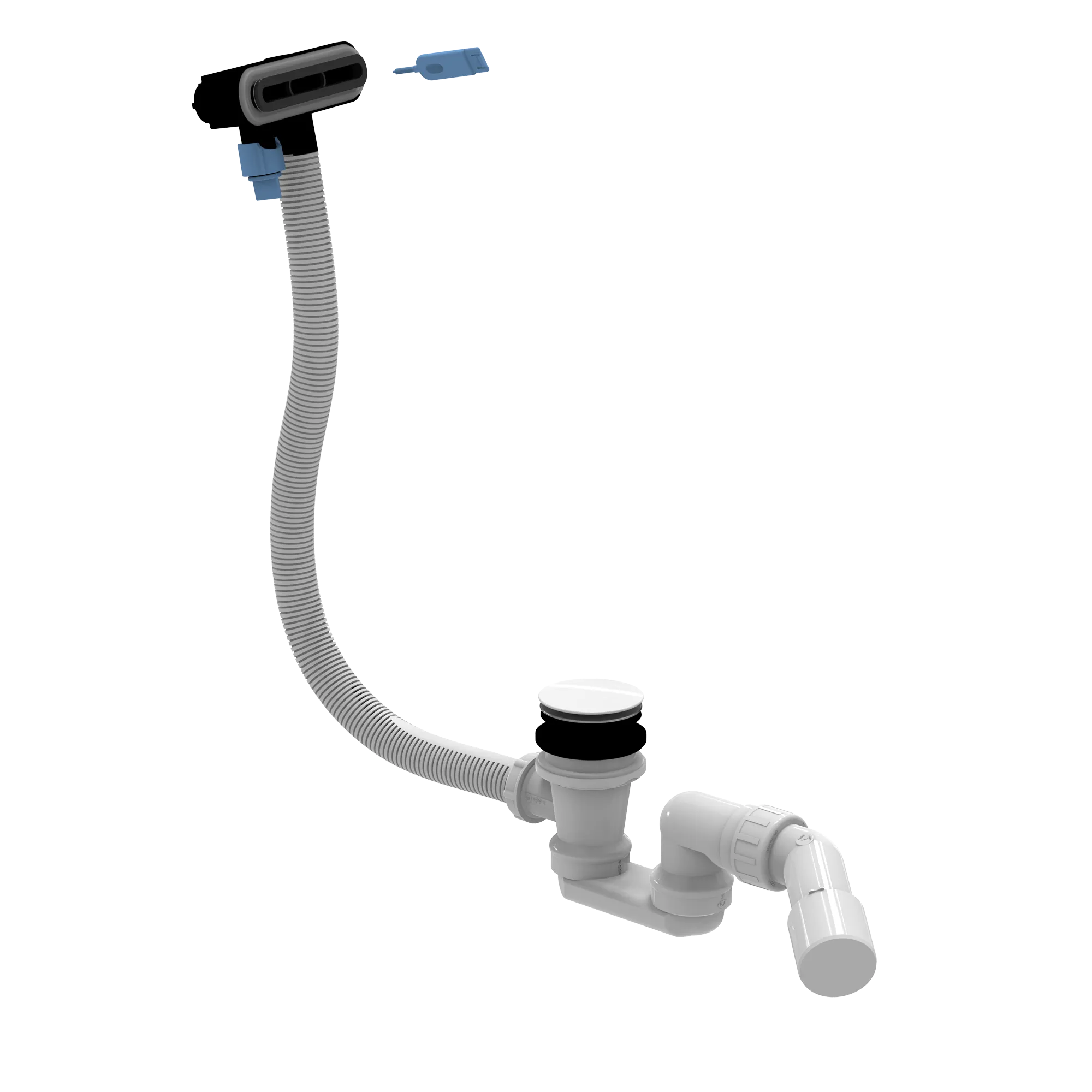 Villeroy & Boch Ab- und Überlaufgarnitur Modell U909590 10 cm in Black Matt Villeroy & Boch Ab- und Überlaufgarnitur Modell U909590 10 cm in Black Matt