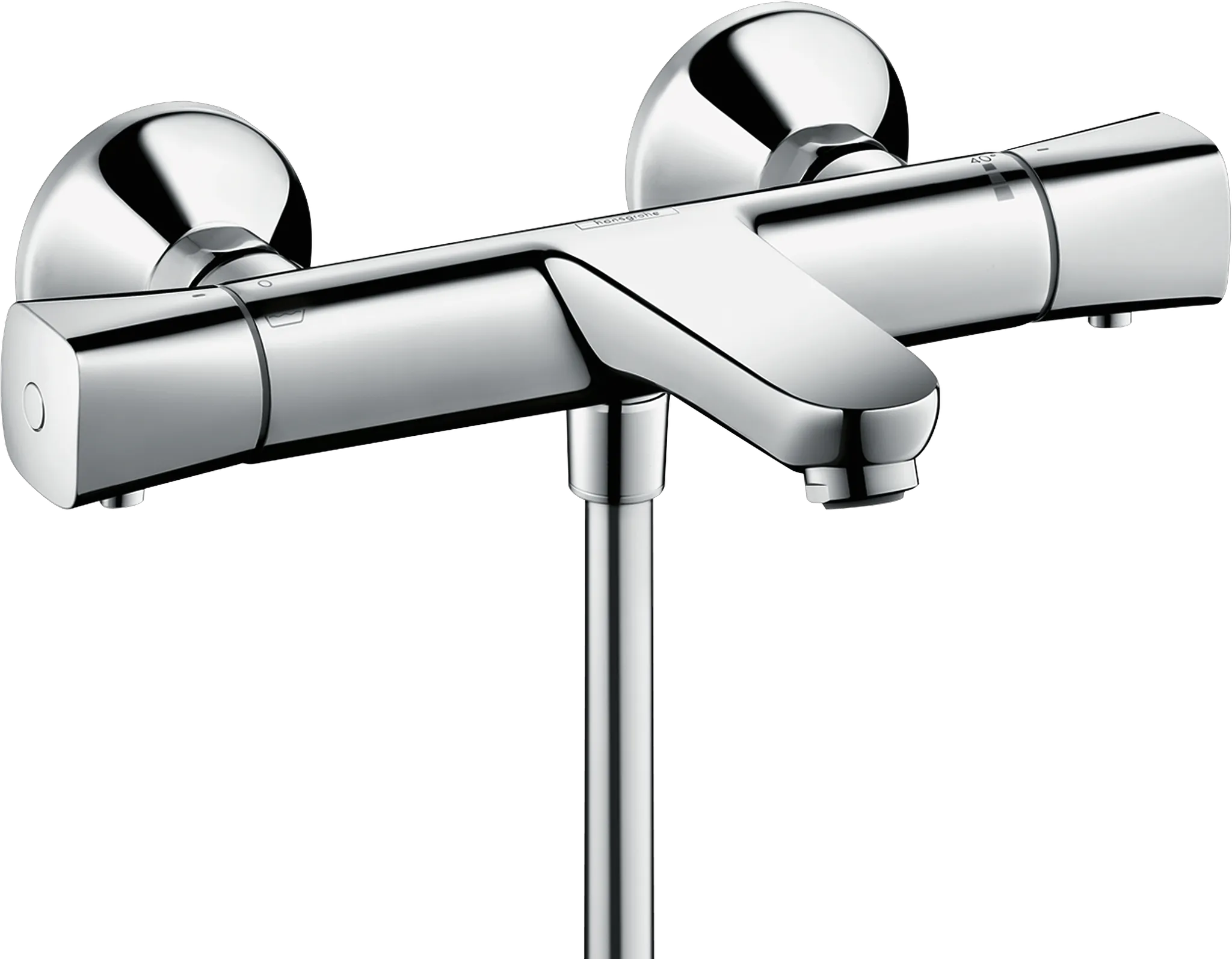 Hansgrohe Ecostat universal Wannenthermostat Aufputz Chrom Hansgrohe Ecostat universal Wannenthermostat Aufputz Chrom