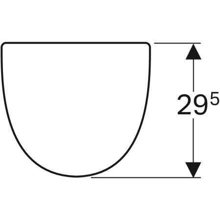 Urinaldeckel „Renova Plan“ in weiß alpin Urinaldeckel „Renova Plan“ in weiß alpin