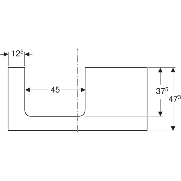 Geberit Zubehör/Ersatzteile für Badezimmerzubehör „ONE“ Geberit Zubehör/Ersatzteile für Badezimmerzubehör „ONE“