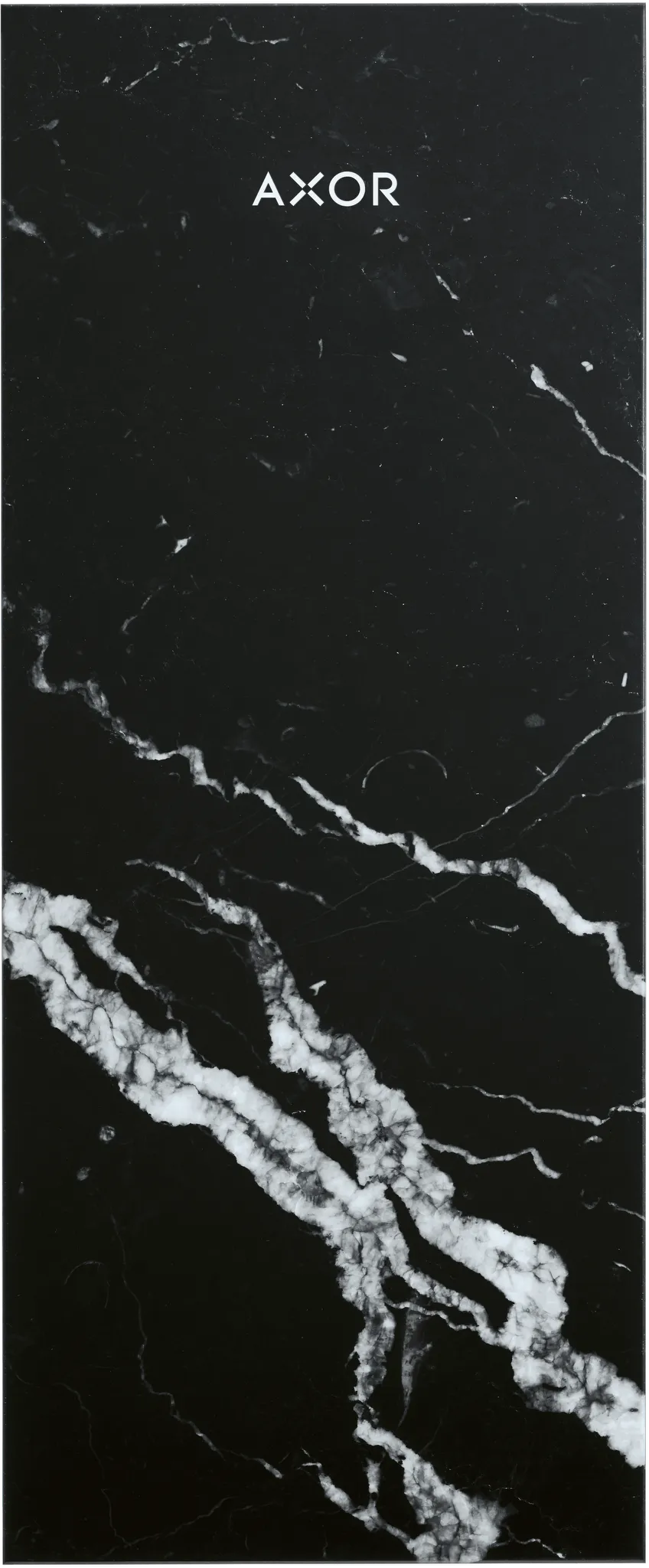 Hansgrohe AXOR MyEdition Mischer mit Platte 117 Marmor Nero Marquina Hansgrohe AXOR MyEdition Mischer mit Platte 117 Marmor Nero Marquina