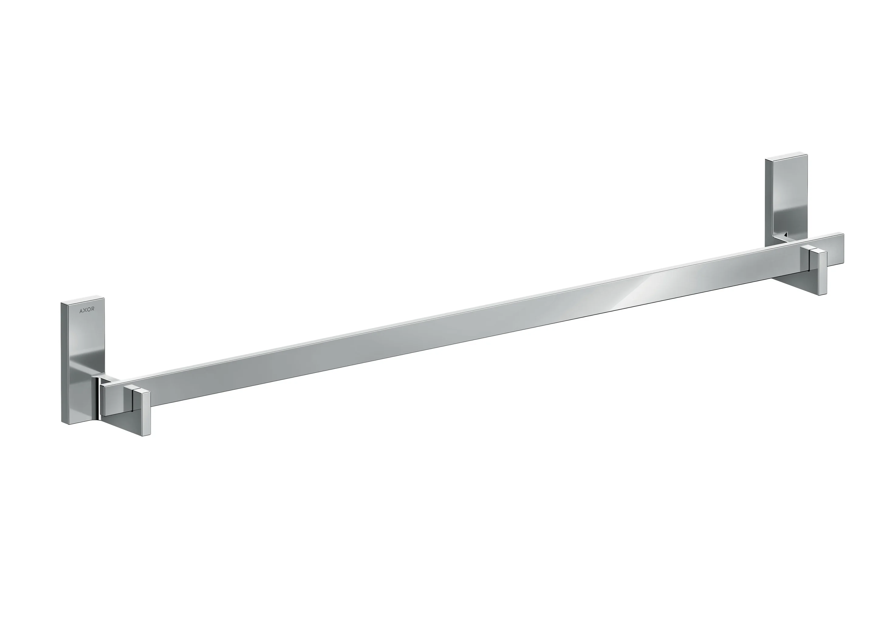 Hansgrohe AXOR Universal Rectangular Badetuchhalter 800 mm, Chrom, Wandmontage, Metall, 840 mm Länge