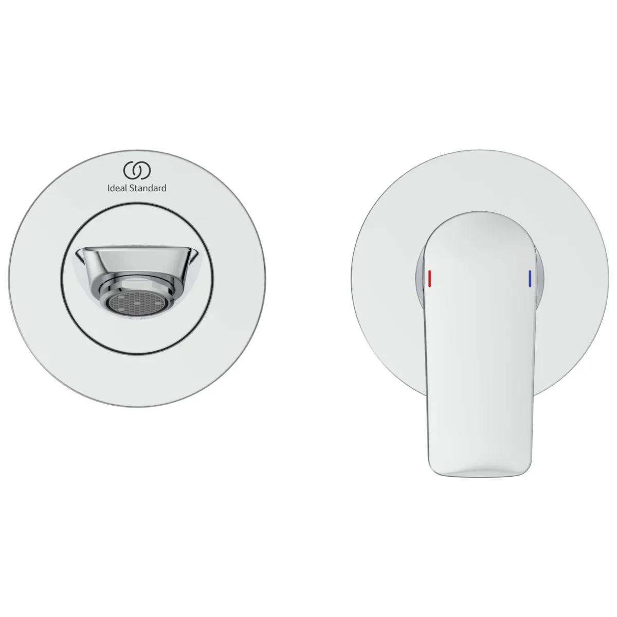 Ideal Standard Connect Air Wand-Waschtischarmatur Unterputz, Bausatz 2, 5 l/min., Ausladung 225mm, Chrom Ideal Standard Connect Air Wand-Waschtischarmatur Unterputz, Bausatz 2, 5 l/min., Ausladung 225mm, Chrom