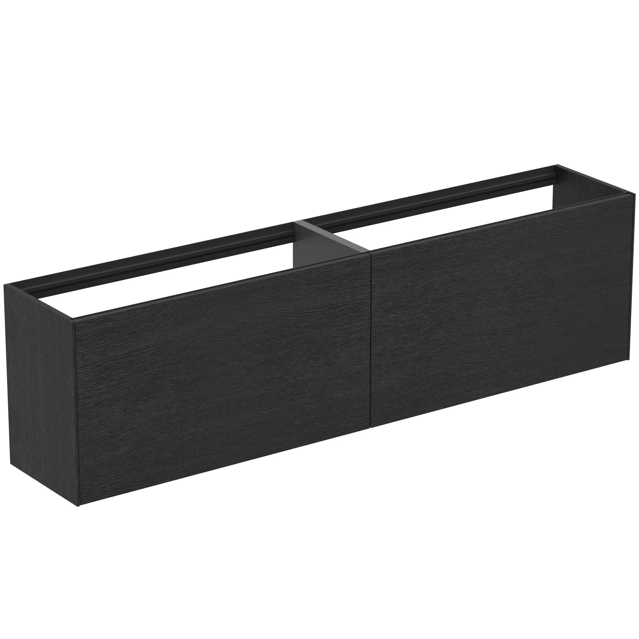 Ideal Standard Waschtischunterschrank Conca, 2 Auszüge, Eiche geflammt, 1985x373x540mm Ideal Standard Waschtischunterschrank Conca, 2 Auszüge, Eiche geflammt, 1985x373x540mm