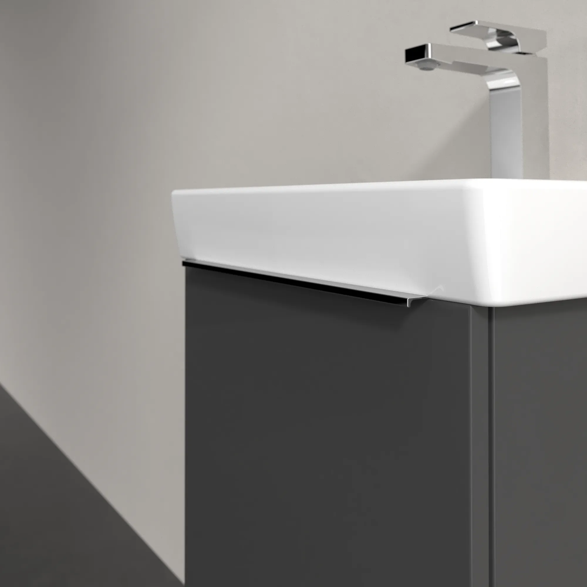 Villeroy & Boch Architectura Waschbeckenunterschrank B88100, 400x470x363 mm, Grey