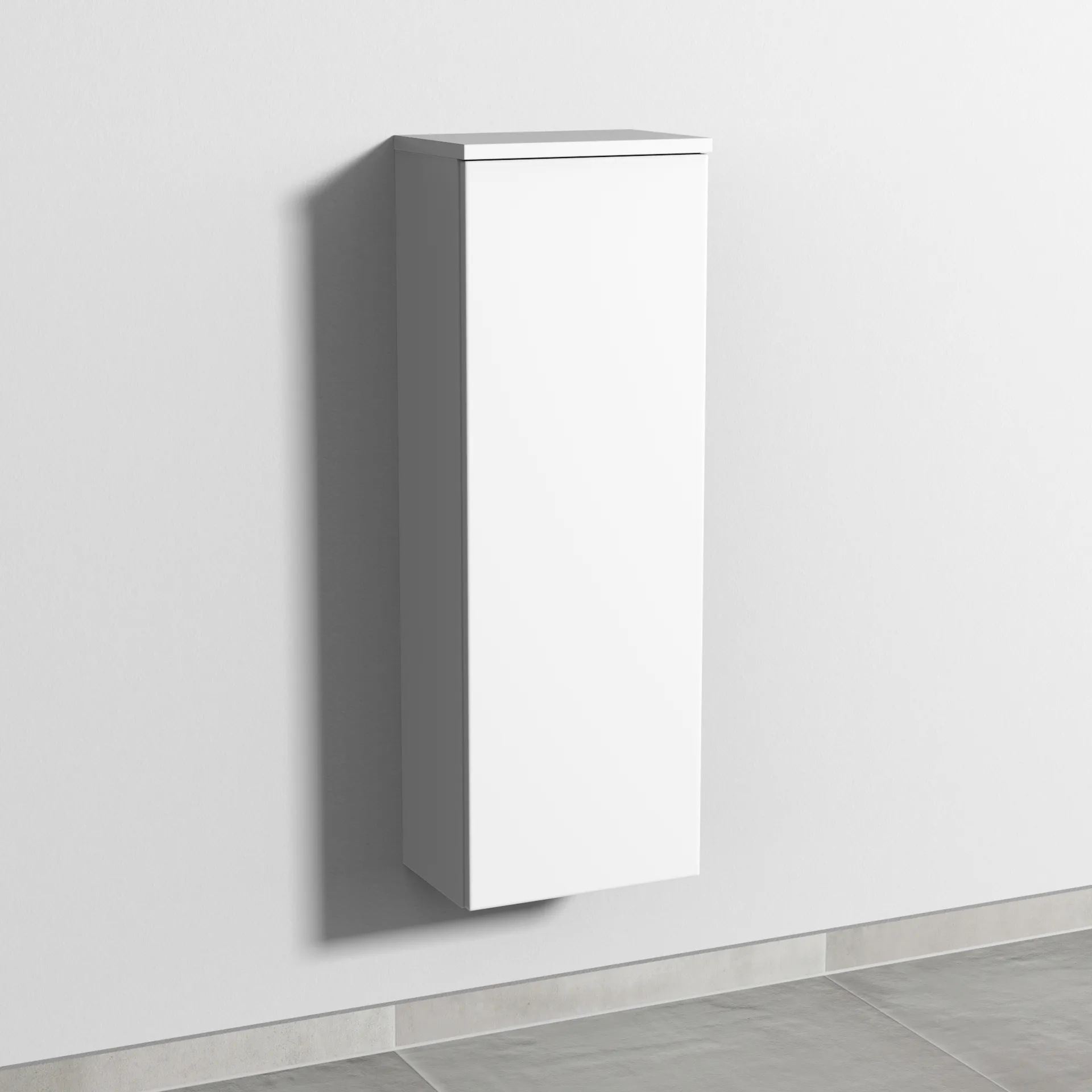 Sanipa Mittelschrank „3way“ 300 × 850 × 199 mm Anschlag rechts, in Weiß-Soft, Anschlag rechts