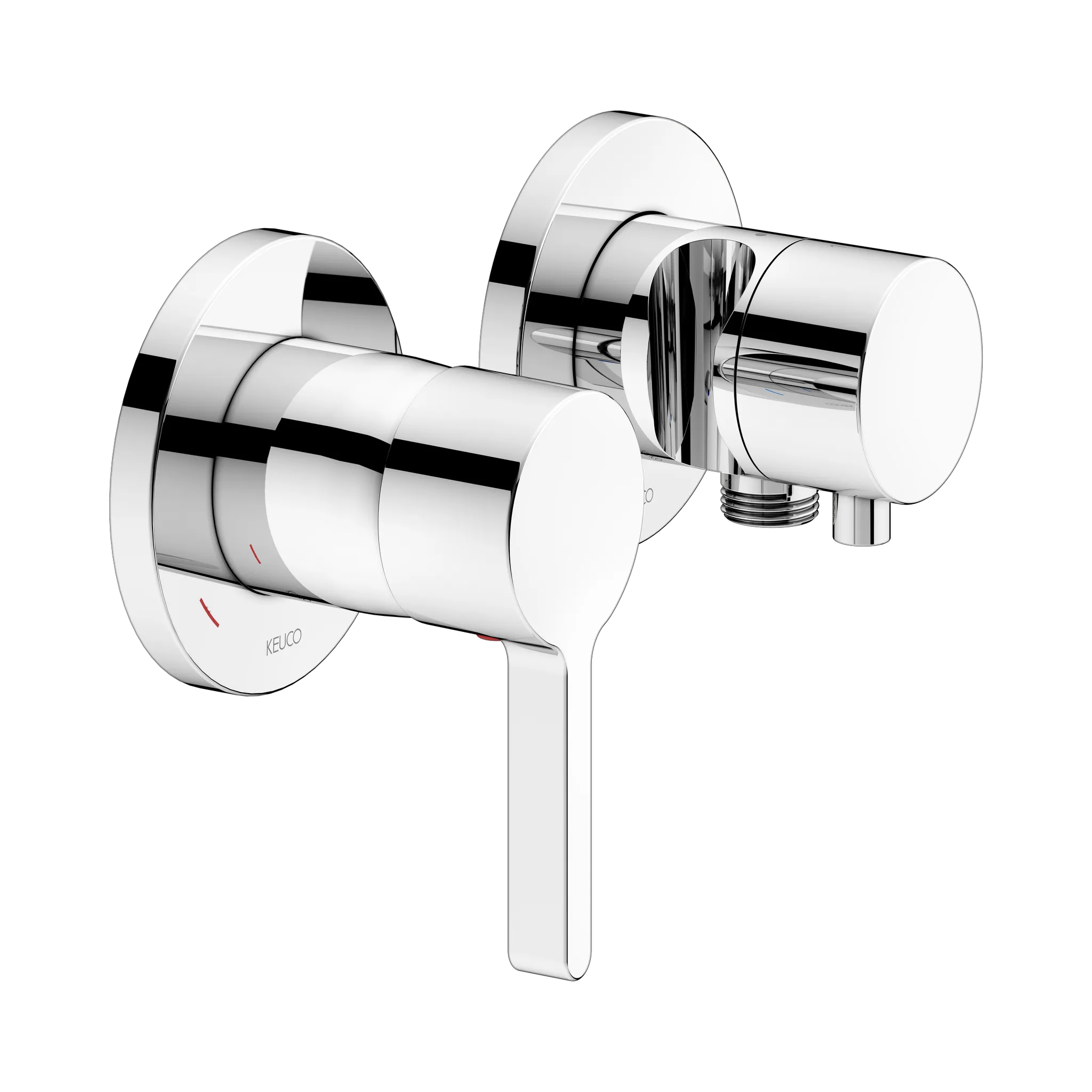 KEUCO EDITION 400 Einhebelmischer-Set Unterputz für 2 Verbraucher mit Schlauchanschluss und Brausehalter verchromt KEUCO EDITION 400 Einhebelmischer-Set Unterputz für 2 Verbraucher mit Schlauchanschluss und Brausehalter verchromt