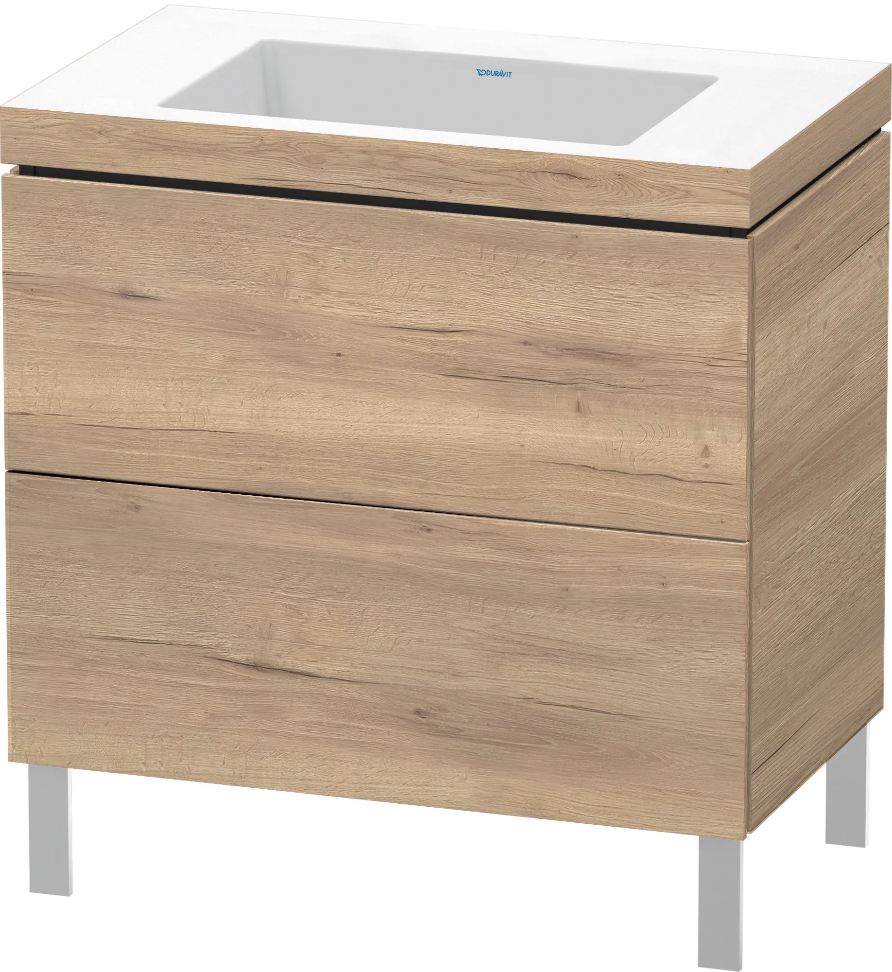 Duravit Set bodenstehend „L-Cube“ 80 × 48 × 69,8 cm