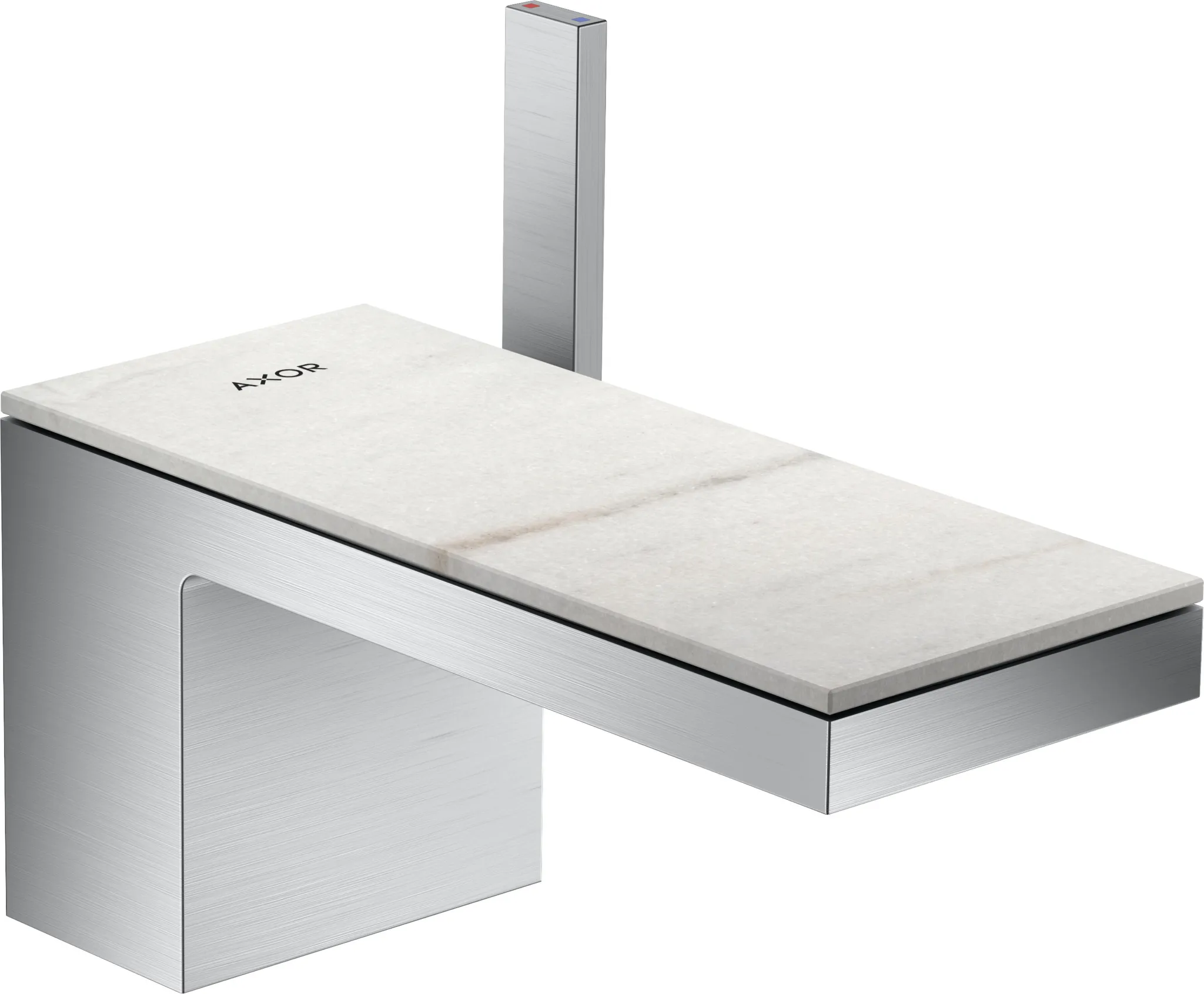 Hansgrohe AXOR MyEdition Mischer mit Platte 200 Marmor Lasa Covelano Vena Oro Hansgrohe AXOR MyEdition Mischer mit Platte 200 Marmor Lasa Covelano Vena Oro