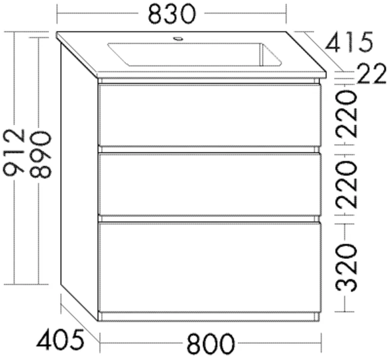 burgbad Badmöbelset „Lin20“ in Eiche Dekor Urban burgbad Badmöbelset „Lin20“ in Eiche Dekor Urban
