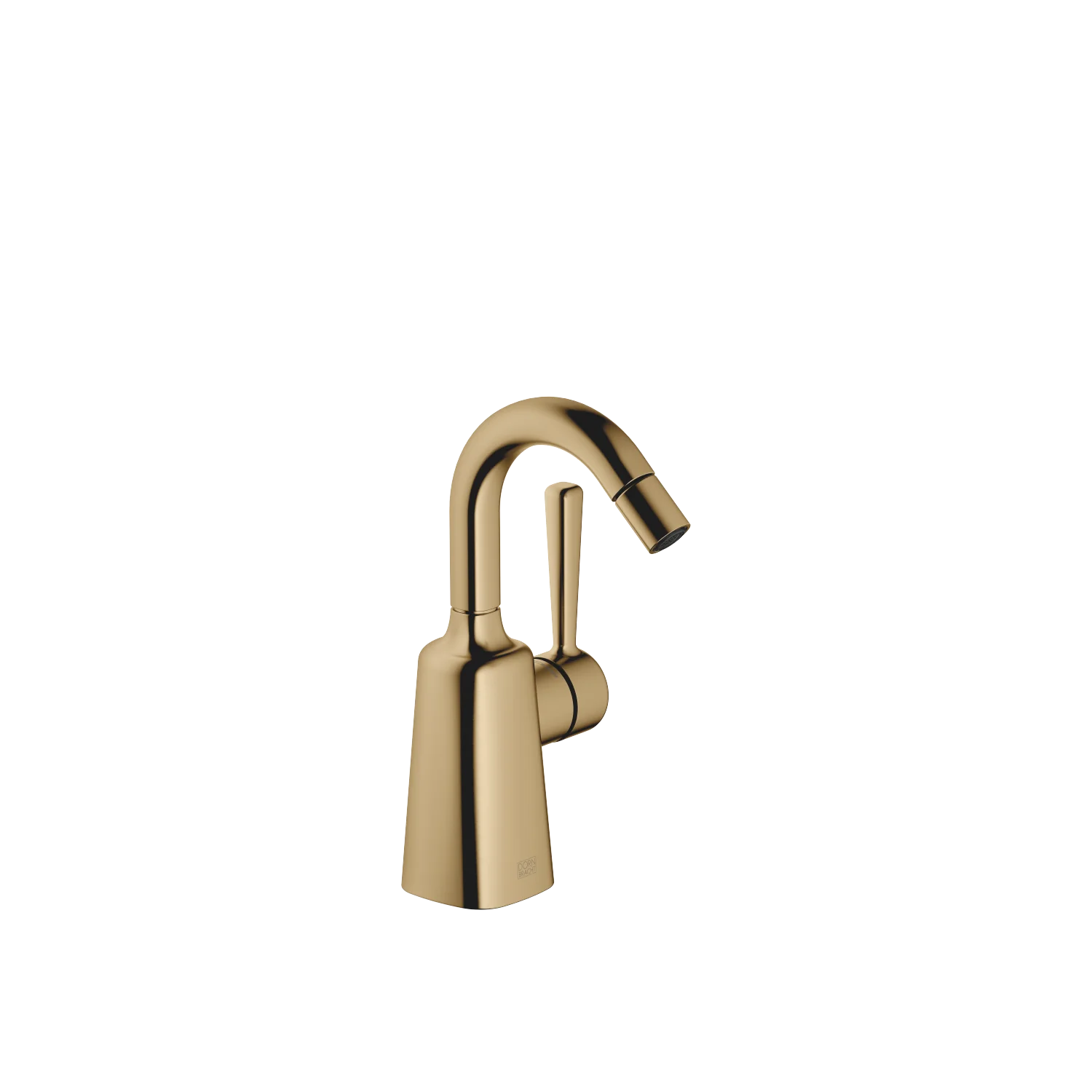 Dornbracht Bidet-Einhandbatterie COYA, Dark Brass gebürstet PVD, Ausladung 104 mm, Armaturenhöhe 216 mm, Bohrungsdurchmesser 35 mm