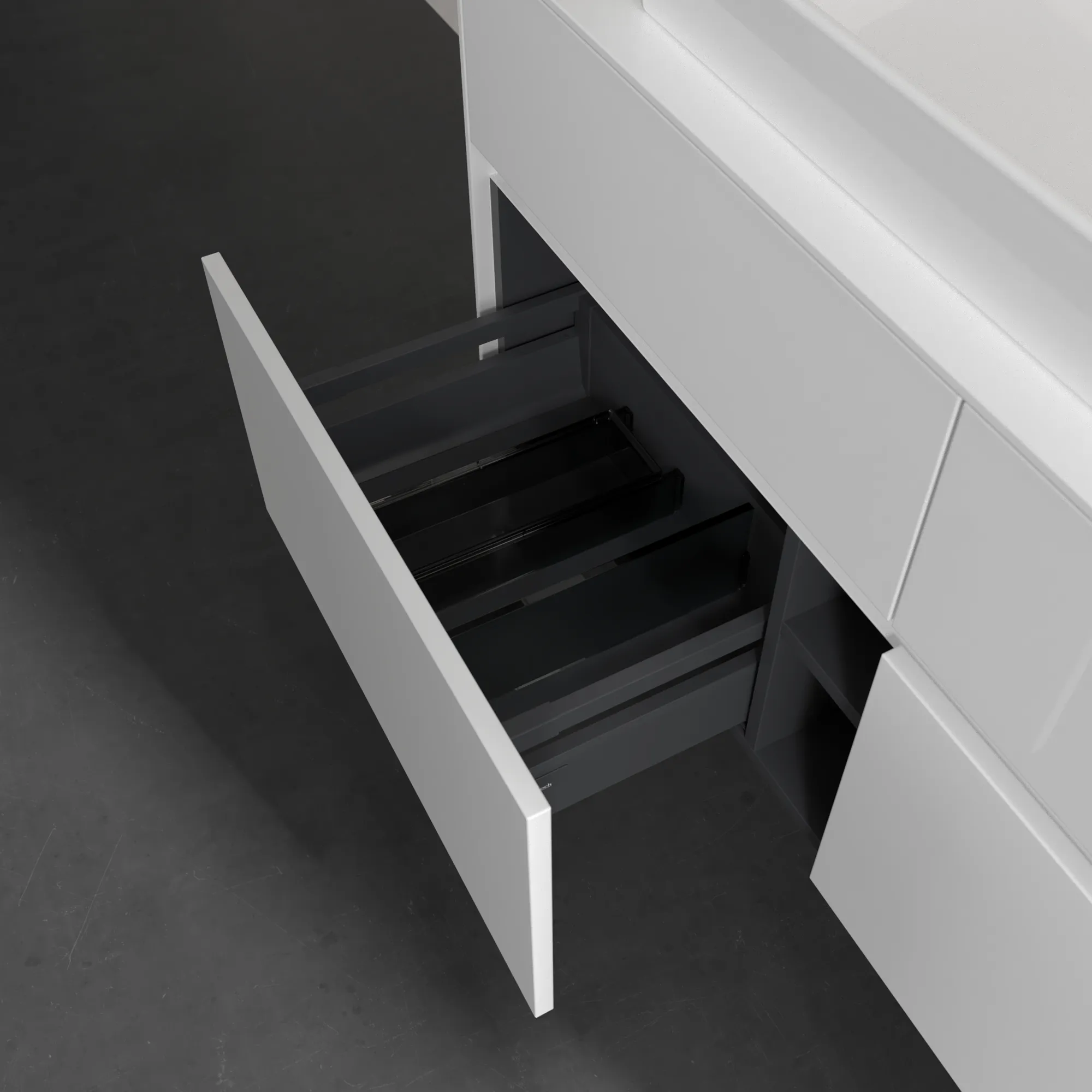 Villeroy & Boch Collaro Waschbeckenunterschrank 1200x548x500mm Glossy White
