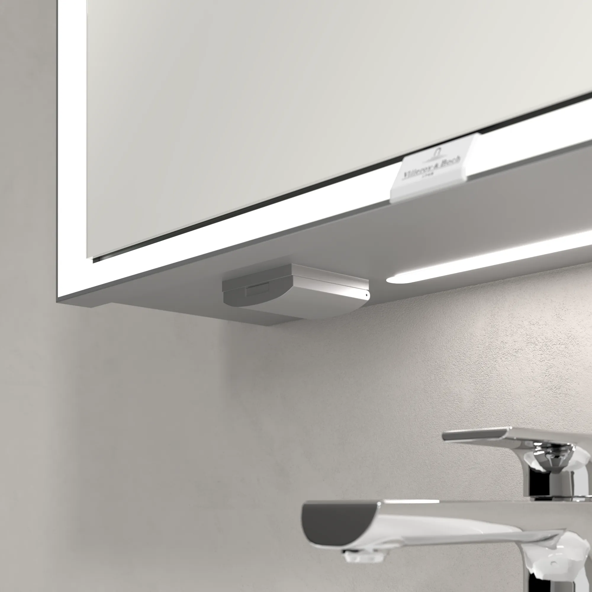 Villeroy & Boch Vorbau-Spiegelschrank „My View Now“ 600 × 750 × 168 mm in White Matt, Anschlag links, links Villeroy & Boch Vorbau-Spiegelschrank „My View Now“ 600 × 750 × 168 mm in White Matt, Anschlag links, links