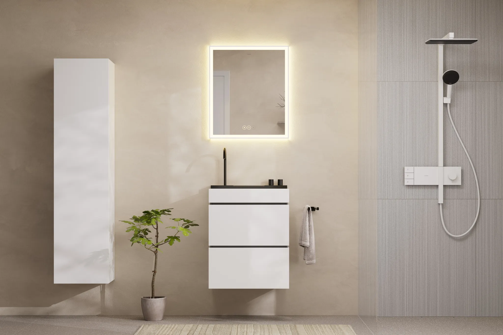 RainDrain Minimalistic Fertigset Duschrinne 1200 RainDrain Minimalistic Fertigset Duschrinne 1200