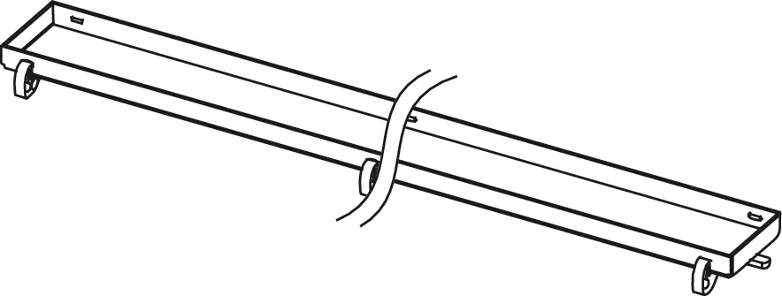 Rost TECEdrainline "plate"