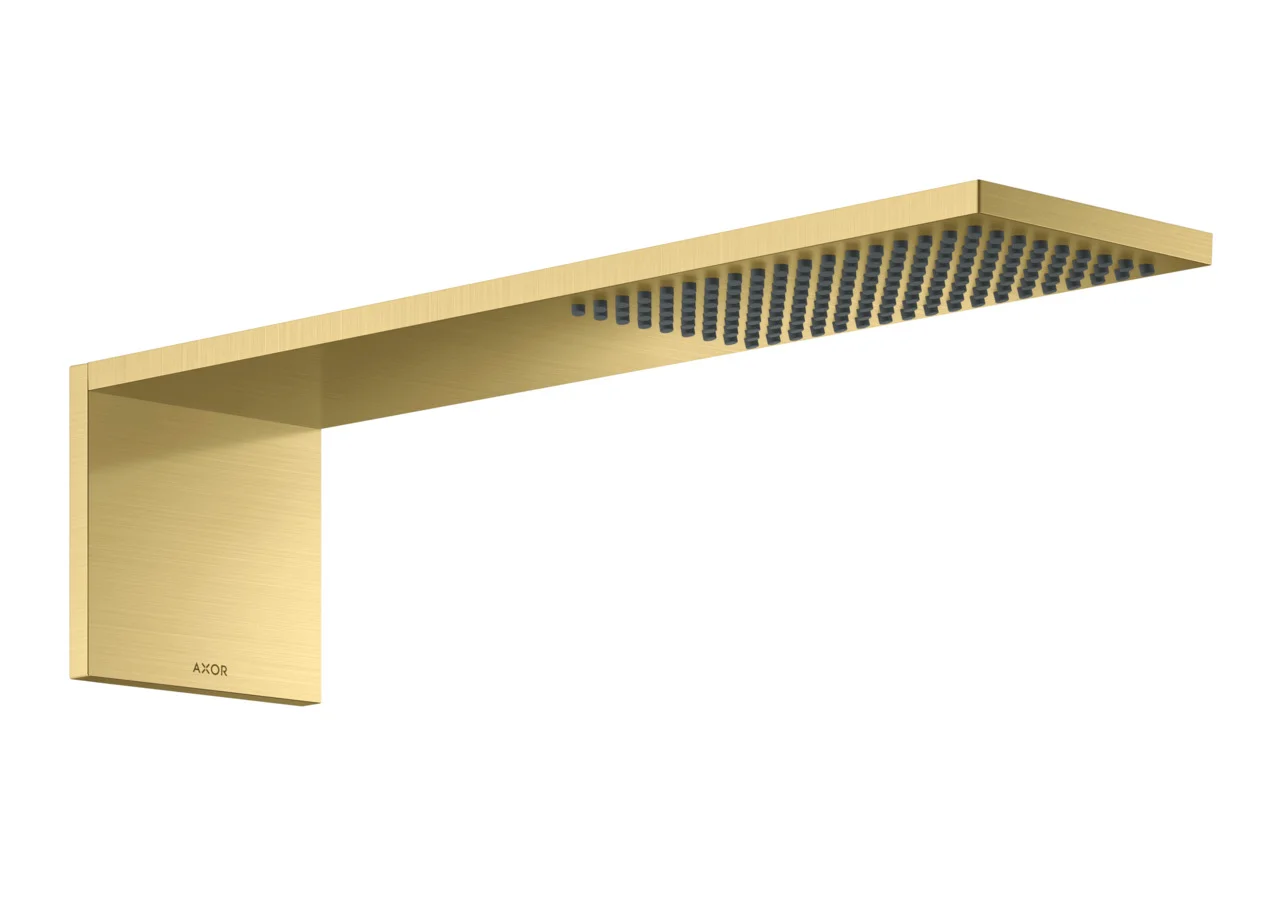 Hansgrohe AXOR ShowerComposition Kopfbrausemodul 1jet BB, 110 x 220 mm, PowderRain Strahlart, 425 mm Ausladung