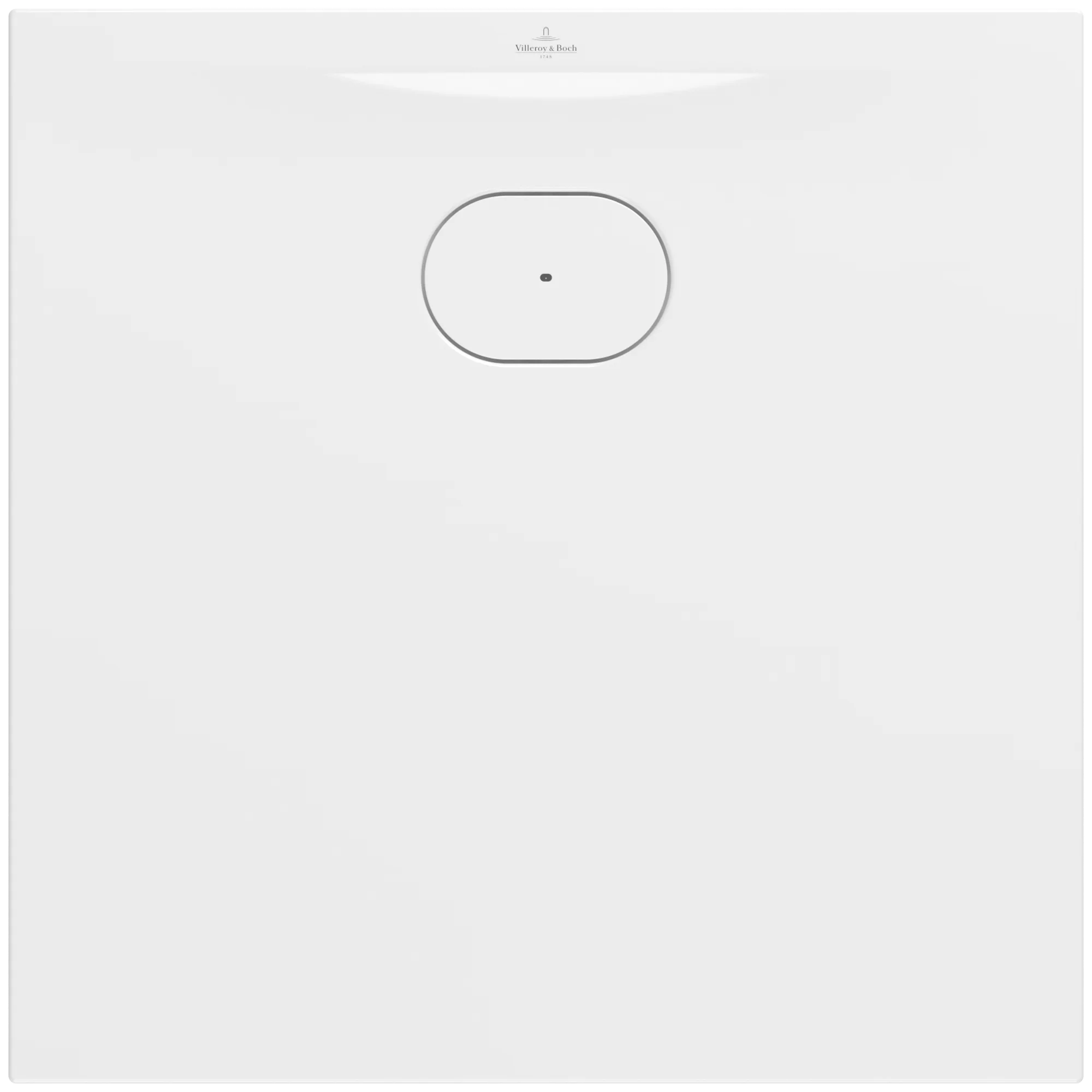 Villeroy & Boch quadratische Duschwanne Ecora UDA8080ERA1SV, 800x800x35 mm, weiß Alpin, glänzend, Antirutschklasse A