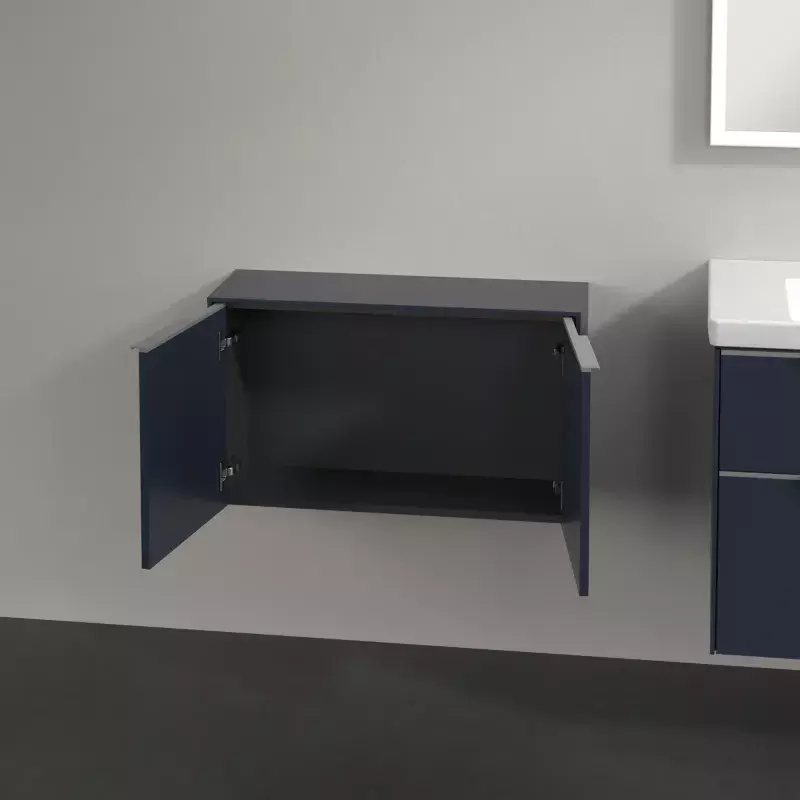 Villeroy & Boch Set aus Sideboard C60000 und Mittelschrank C59800VQ „Subway 3.0“ in Marine Blue - B-Ware - Sonderangebot Villeroy & Boch Set aus Sideboard C60000 und Mittelschrank C59800VQ „Subway 3.0“ in Marine Blue - B-Ware - Sonderangebot