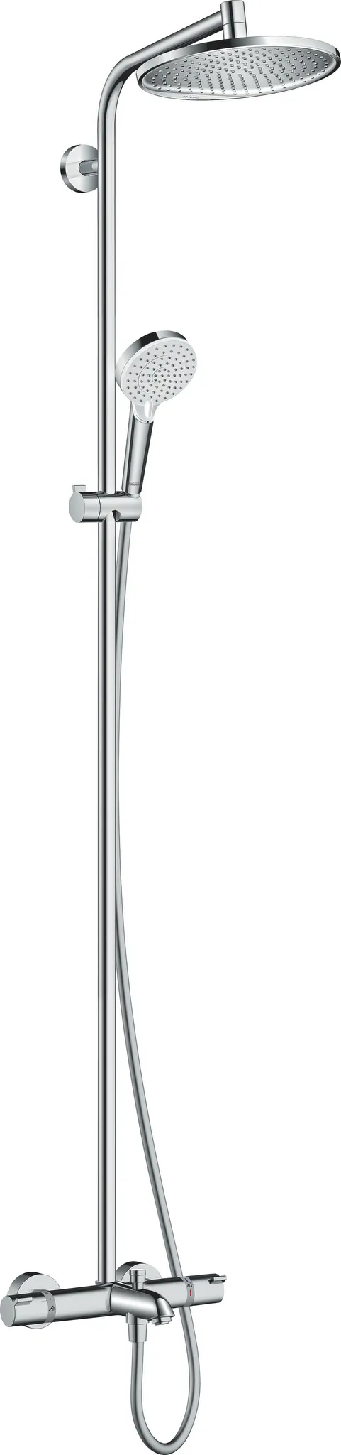 Showerpipe Crometta S 240 für Wanne chrom mit Thermostat