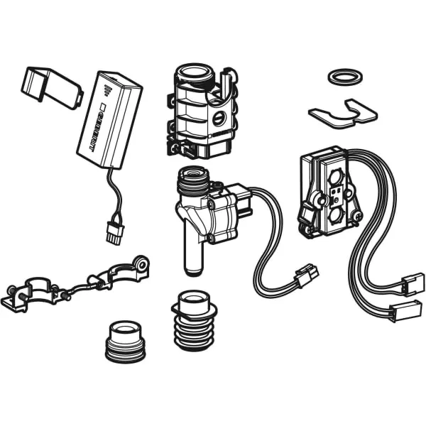 Geberit Austauschset für Urinalsteuerung Batteriebetrieb Geberit Austauschset für Urinalsteuerung Batteriebetrieb