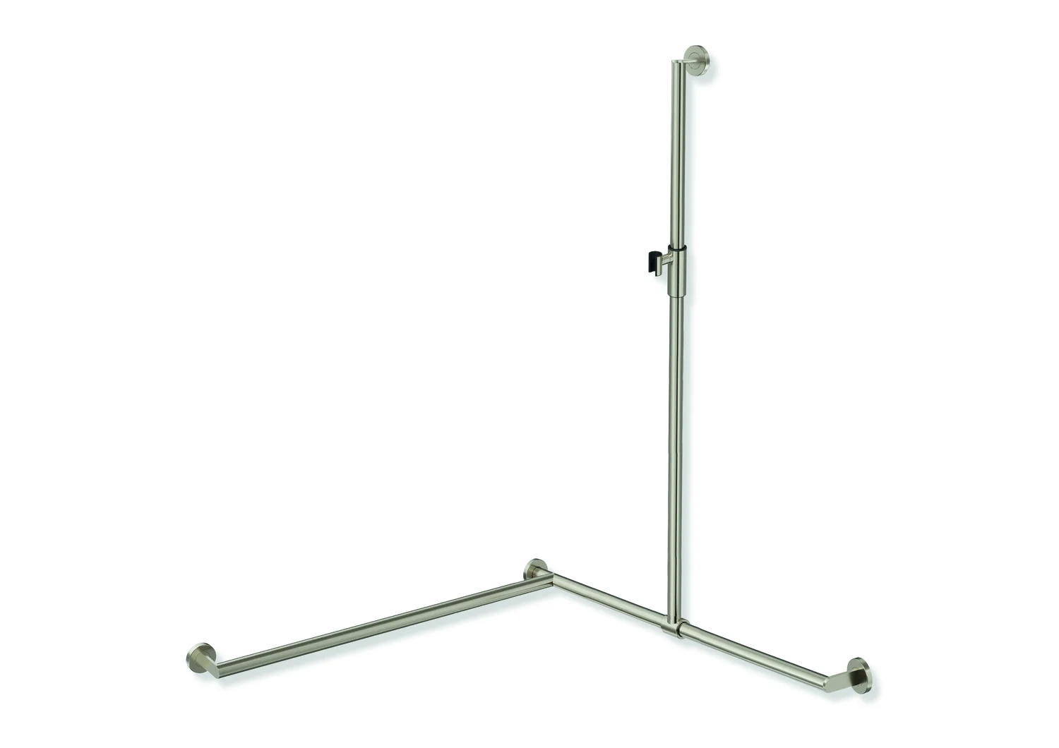 HEWI Duschhandlauf System 900 PG93, links, 1250 mm, Edelstahl, PVD HEWI Duschhandlauf System 900 PG93, links, 1250 mm, Edelstahl, PVD