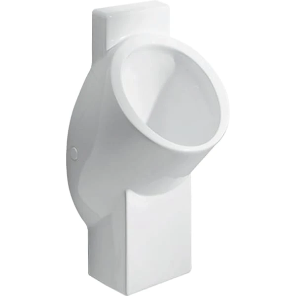 wasserloses Urinal „Centaurus“, Befestigung verdeckt, ohne Zielobjekt 37,5 × 72 × 32,5 cm mit KeraTect®