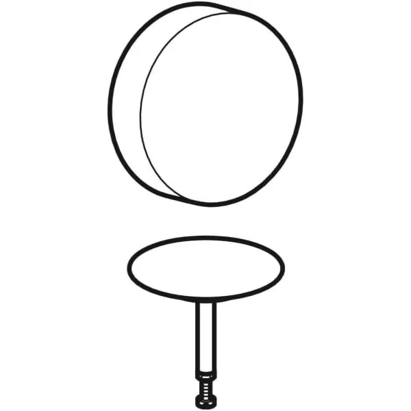 Geberit Badewannenablauf Fertigbauset d52, für Badewannenablauf mit Drehbetätigung Modell 150281111 in glanzverchromt Geberit Badewannenablauf Fertigbauset d52, für Badewannenablauf mit Drehbetätigung Modell 150281111 in glanzverchromt