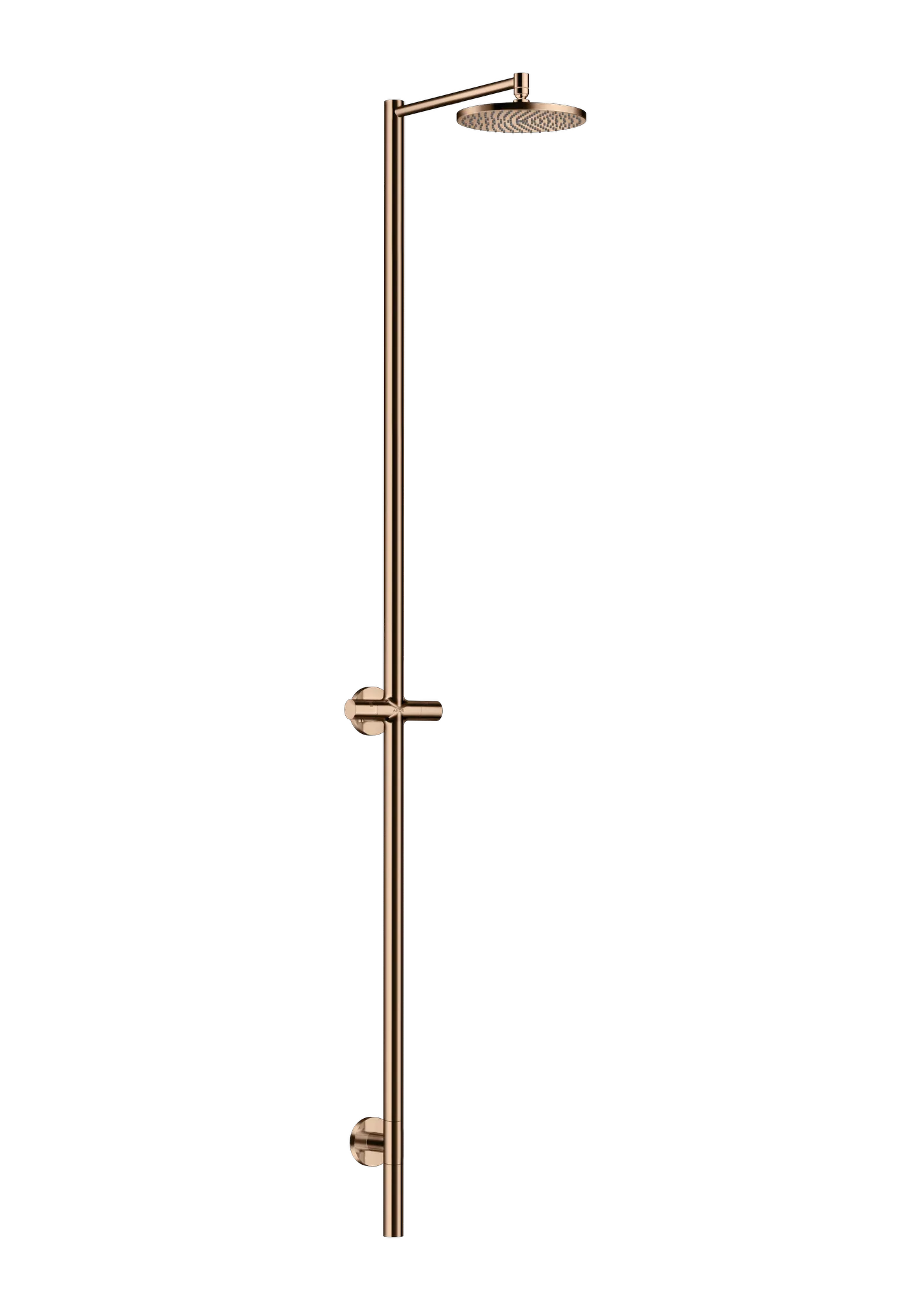 Hansgrohe AXOR Starck Nature Duschsäule mit Kopfbrause 240 1jet, Polished Red Gold Hansgrohe AXOR Starck Nature Duschsäule mit Kopfbrause 240 1jet, Polished Red Gold