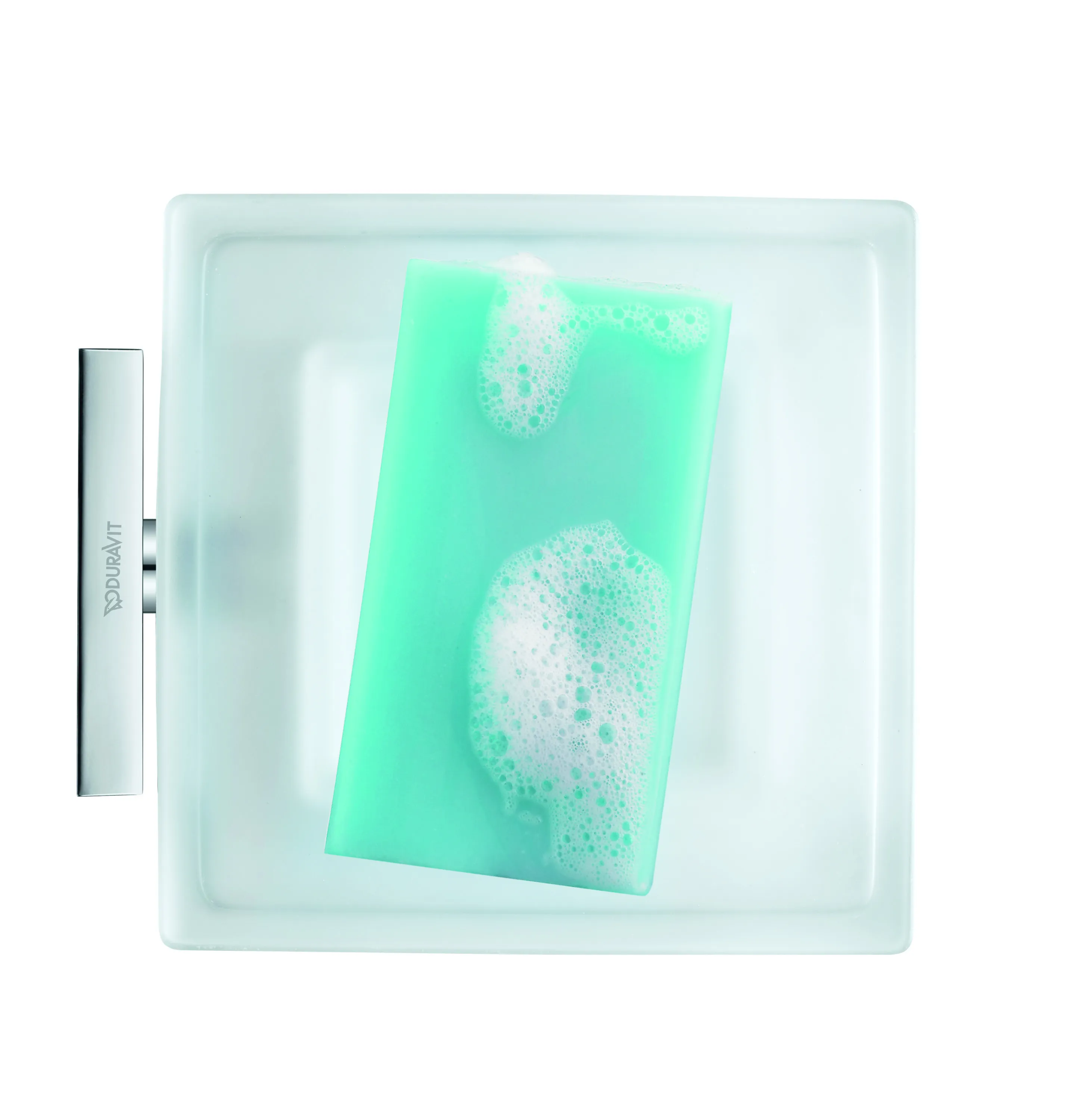 Duravit Seifenschale „Karree“, Befestigung sichtbar 12,2 × 5 × 11,5 cm Duravit Seifenschale „Karree“, Befestigung sichtbar 12,2 × 5 × 11,5 cm
