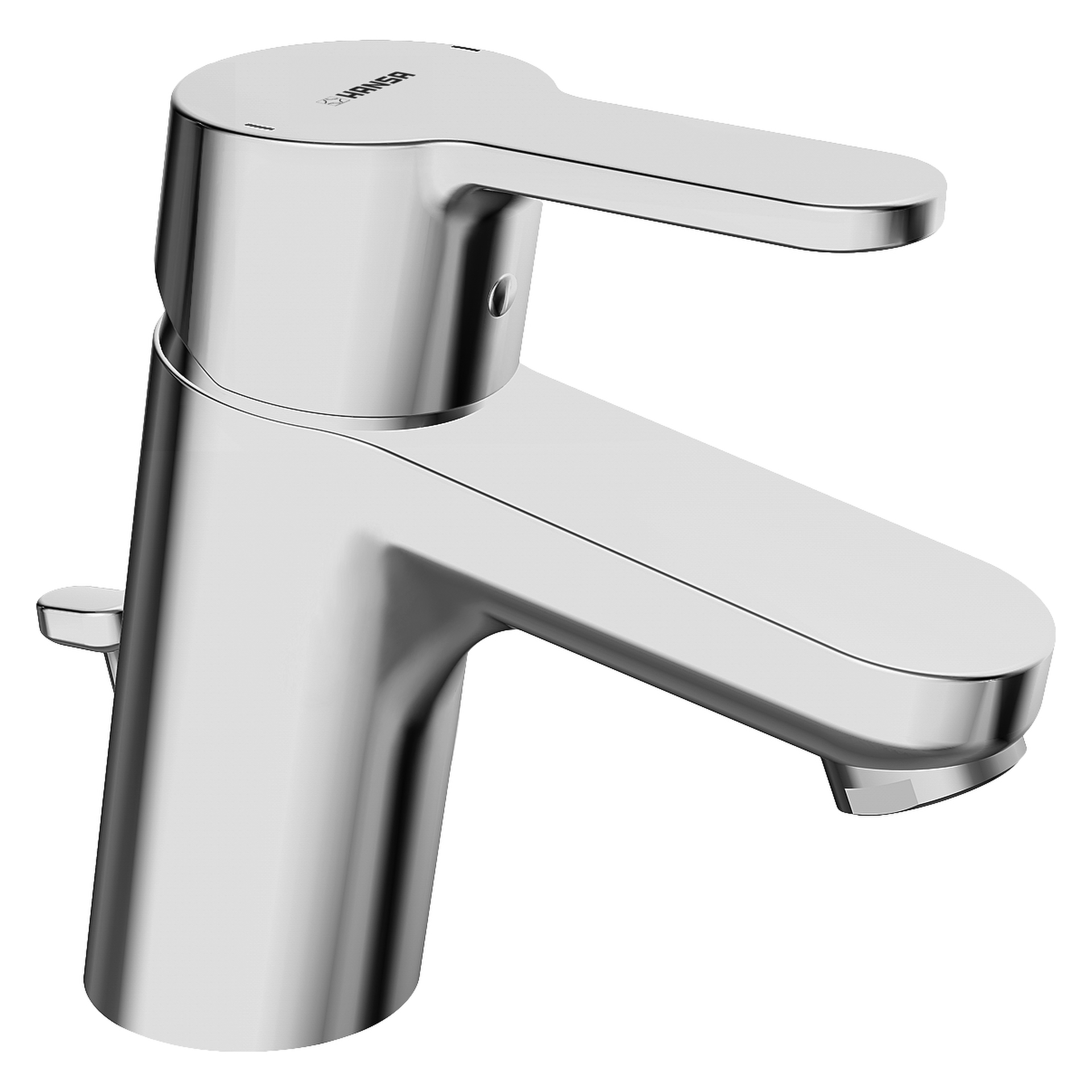 Einhand-Waschtischarmatur „Primo“ Ausladung 107 mm in Chrom Einhand-Waschtischarmatur „Primo“ Ausladung 107 mm in Chrom