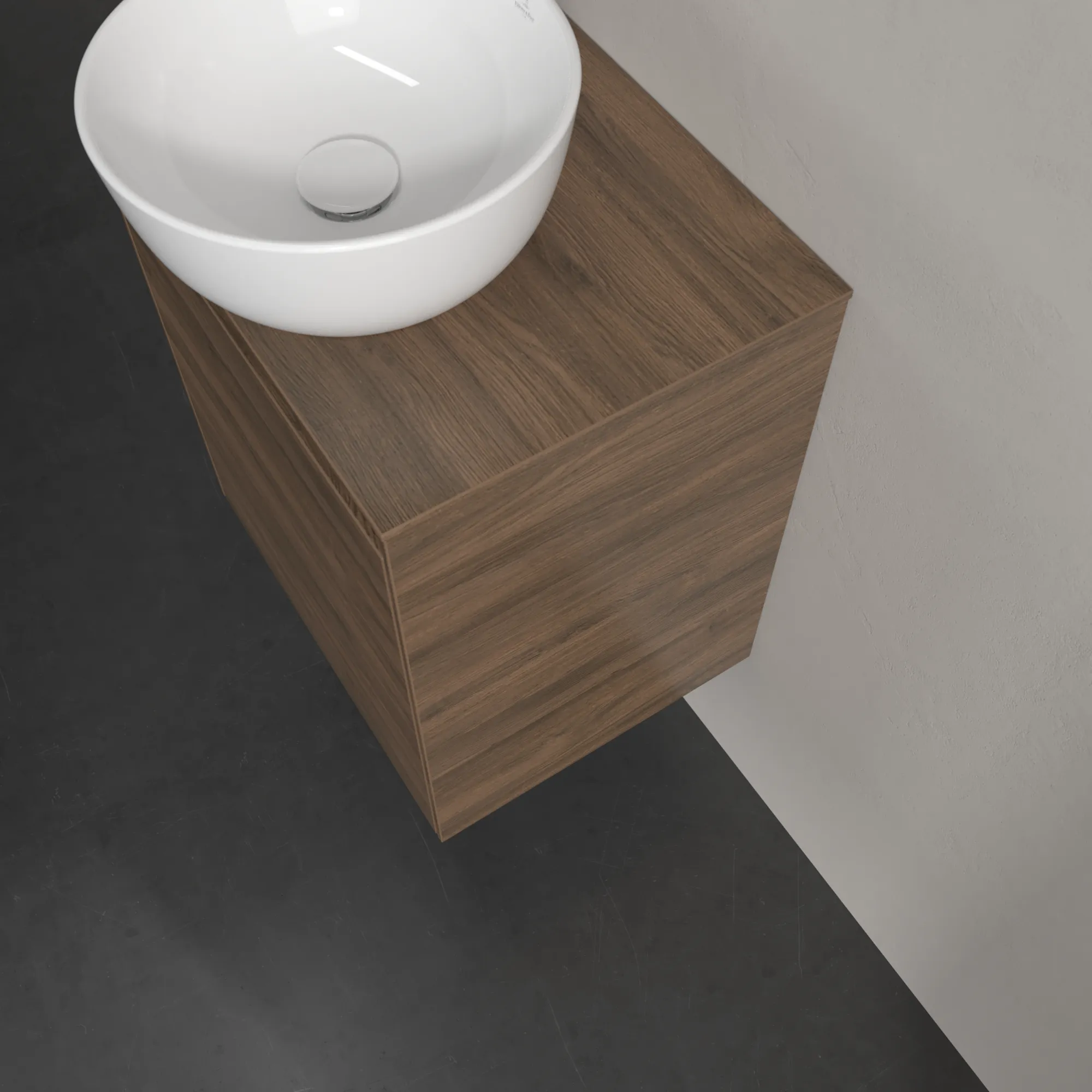 Villeroy & Boch Waschbeckenunterschrank Collaro Arizona Oak 500x380 mm, 1 Tür, SoftClosing, Wandmontage Villeroy & Boch Waschbeckenunterschrank Collaro Arizona Oak 500x380 mm, 1 Tür, SoftClosing, Wandmontage