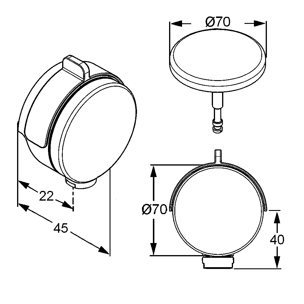Kludi ROTEXA MULTI Feinbau-Set ABLÄUFE Kludi ROTEXA MULTI Feinbau-Set ABLÄUFE