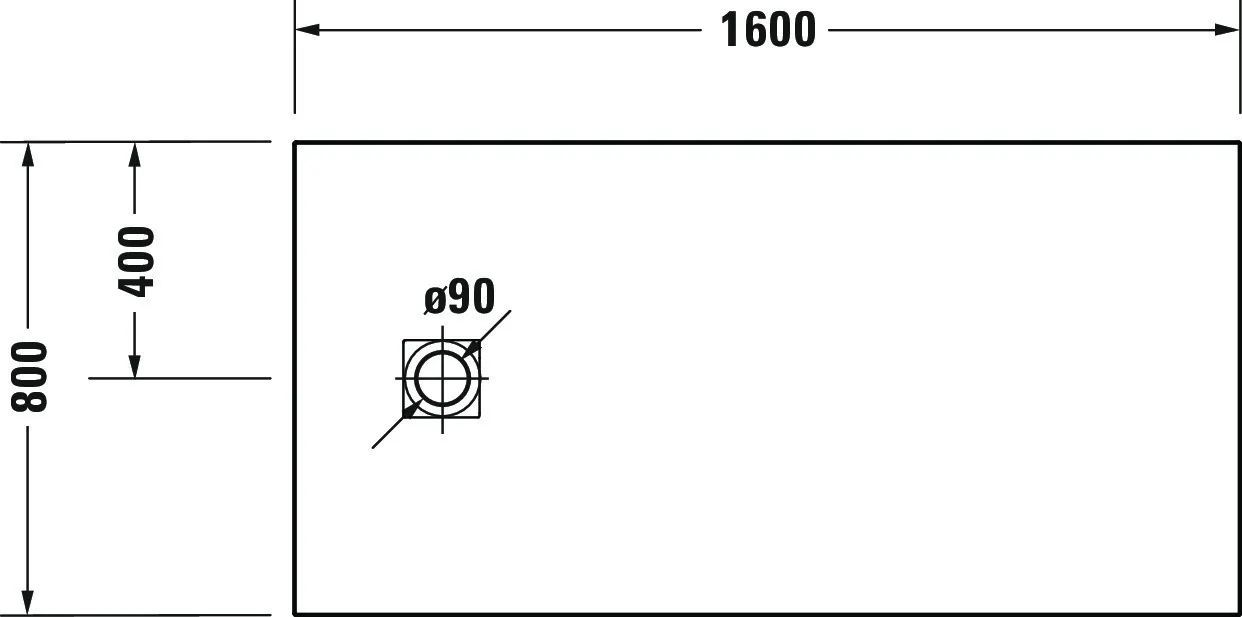 Duravit rechteck Duschwanne „Sustano“ 160 × 80 cm in Hellgrau Matt Duravit rechteck Duschwanne „Sustano“ 160 × 80 cm in Hellgrau Matt
