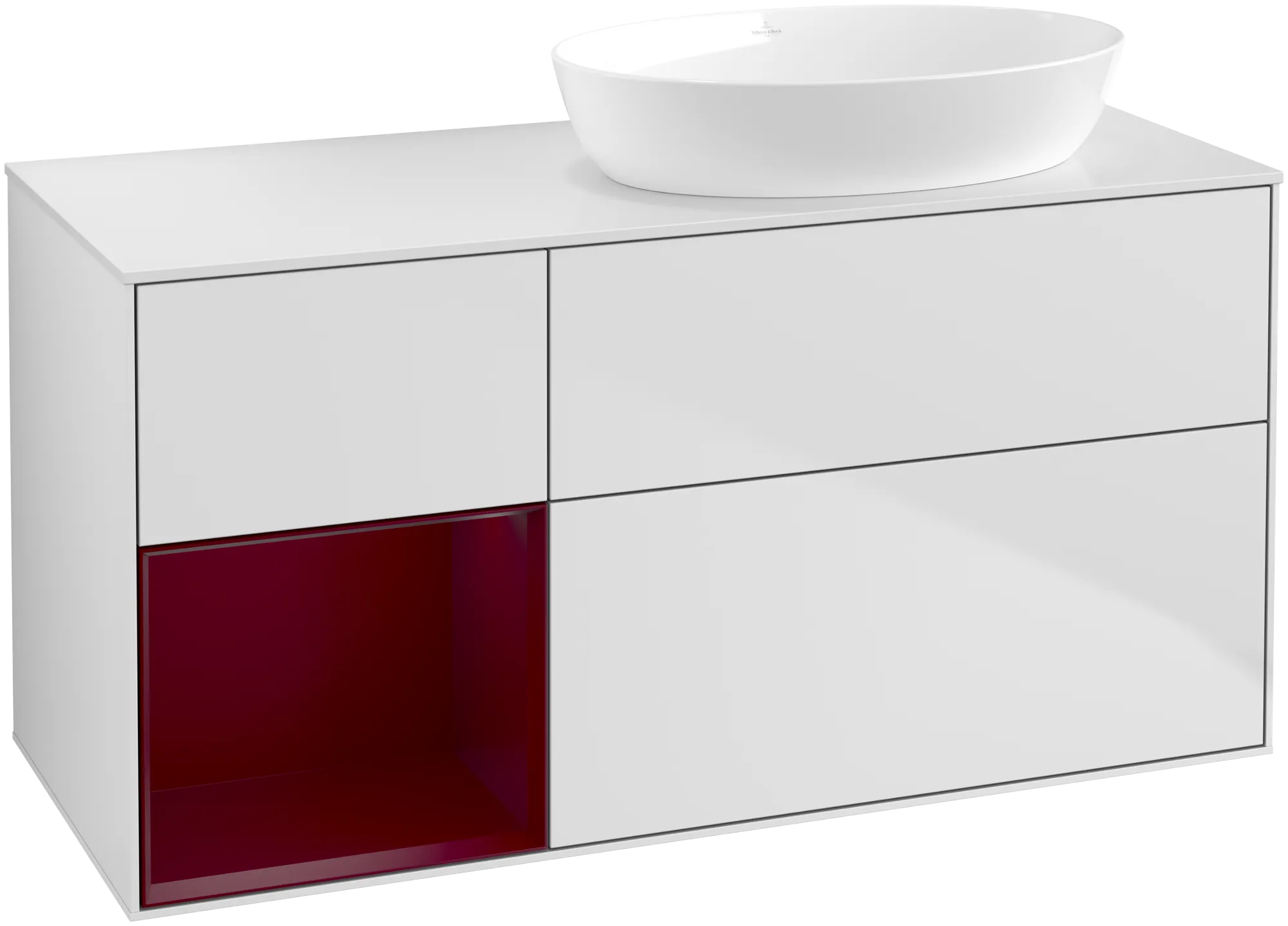 Villeroy & Boch Finion Waschbeckenunterschrank FA4, 1200x603x501mm, weiß
