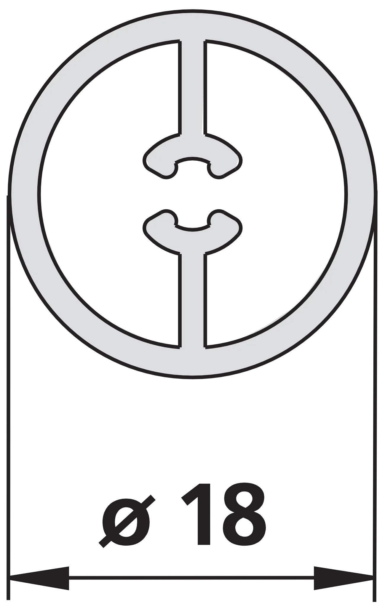 Kermi Duschdesign Vorhangschiene „NOVA 2000“ 1000 mm in Silber Mattglanz Kermi Duschdesign Vorhangschiene „NOVA 2000“ 1000 mm in Silber Mattglanz