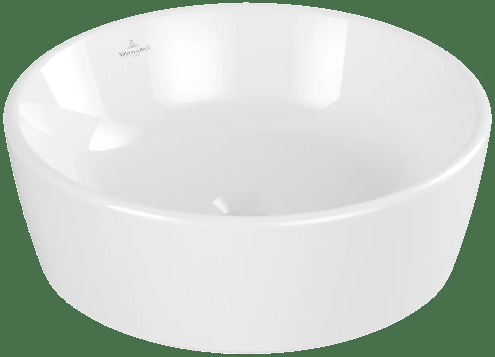 Villeroy & Boch Architectura Aufsatzwaschbecken 5A2546, 450x450mm, Rund, ohne Überlauf, Weiß Alpin Villeroy & Boch Architectura Aufsatzwaschbecken 5A2546, 450x450mm, Rund, ohne Überlauf, Weiß Alpin