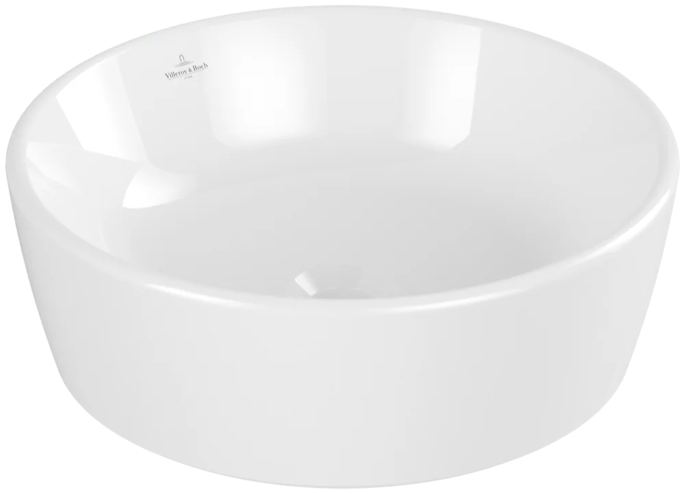 Villeroy & Boch Architectura Aufsatzwaschbecken 5A2546, 450x450mm, Rund, ohne Überlauf, Weiß Alpin Villeroy & Boch Architectura Aufsatzwaschbecken 5A2546, 450x450mm, Rund, ohne Überlauf, Weiß Alpin