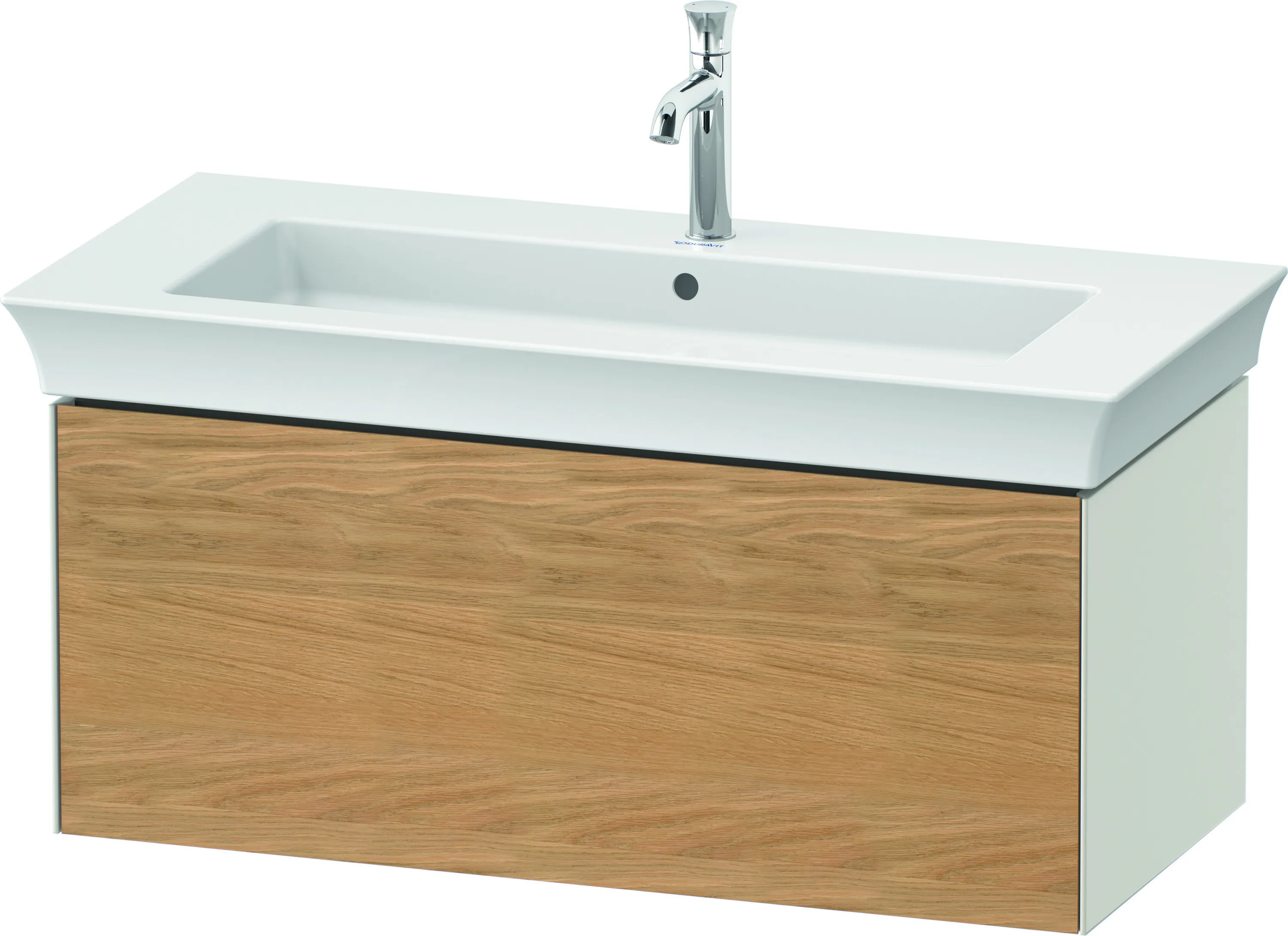 Duravit Waschtischunterschrank wandhängend „White Tulip“ 98,4 × 41 × 45,8 cm Duravit Waschtischunterschrank wandhängend „White Tulip“ 98,4 × 41 × 45,8 cm