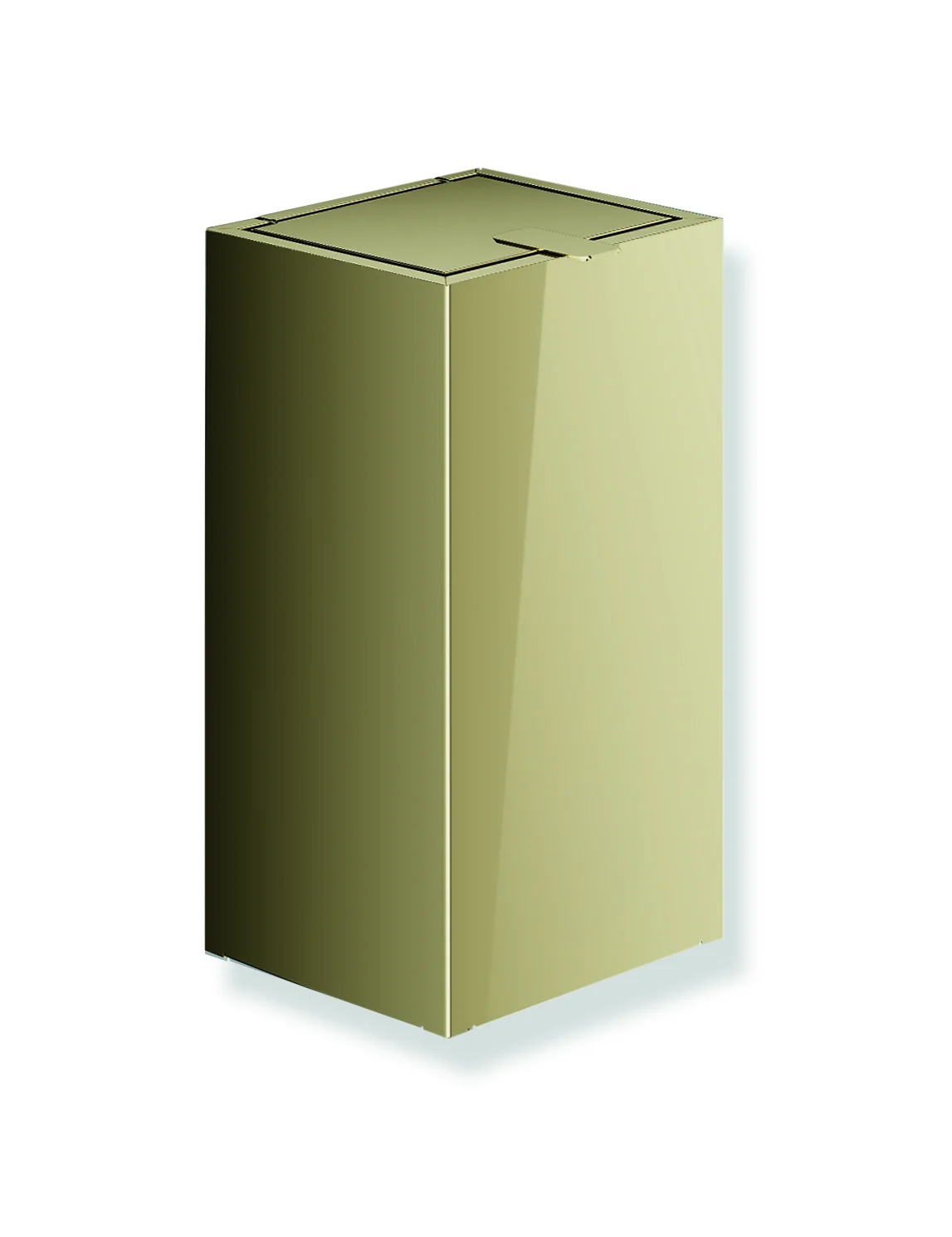 HEWI System 900 Hygieneabfallbehälter Edelstahl, PVD, Fassungsvermögen ca. 6 Liter, Breite 160 mm, Höhe 290 mm, Tiefe 140 mm, Wandmontage, HEWI Farbe CK (Messing glänzend) HEWI System 900 Hygieneabfallbehälter Edelstahl, PVD, Fassungsvermögen ca. 6 Liter, Breite 160 mm, Höhe 290 mm, Tiefe 140 mm, Wandmontage, HEWI Farbe CK (Messing glänzend)