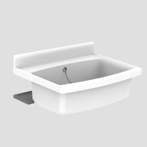 Ausgussbecken „maxi“ mit Überlauf 70 × 50 cm Ausgussbecken „maxi“ mit Überlauf 70 × 50 cm