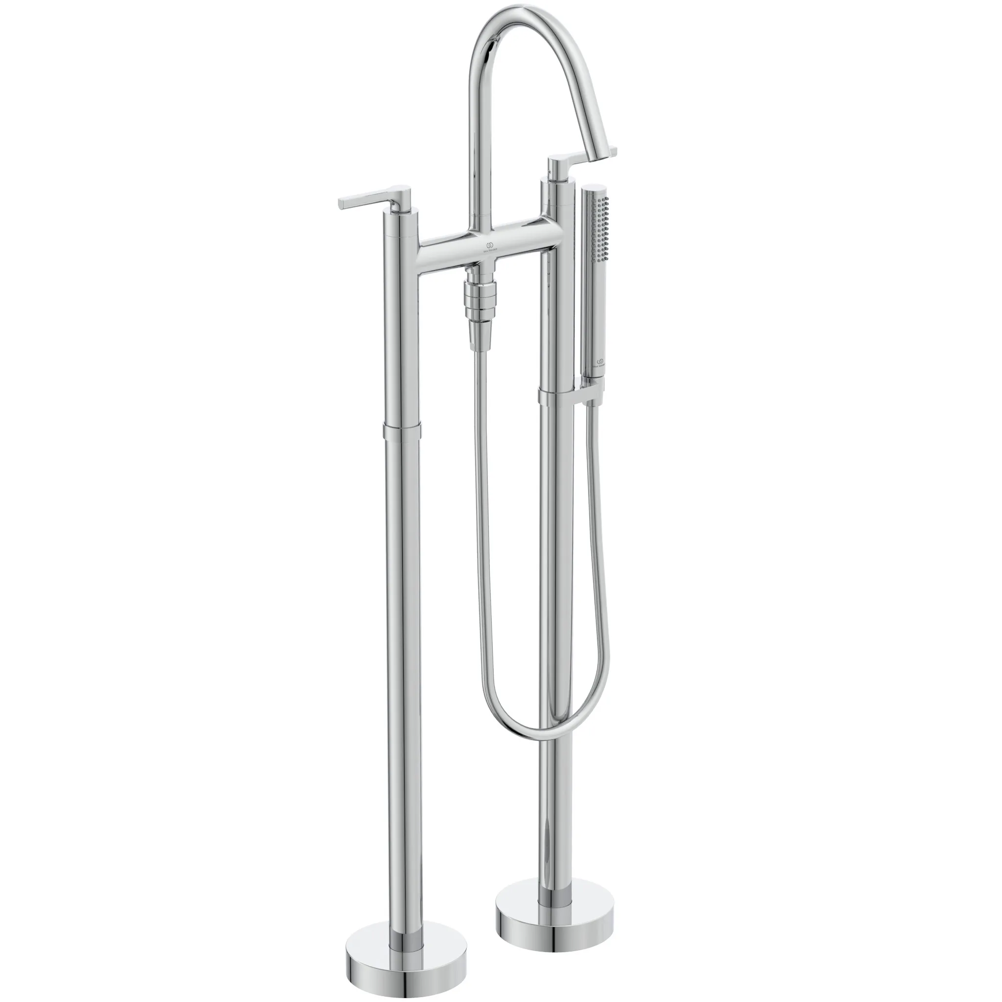 freistehende Badearmatur Joy Neo mit Unterputzkörper Hebelgriffe Magnetic Grey freistehende Badearmatur Joy Neo mit Unterputzkörper Hebelgriffe Magnetic Grey