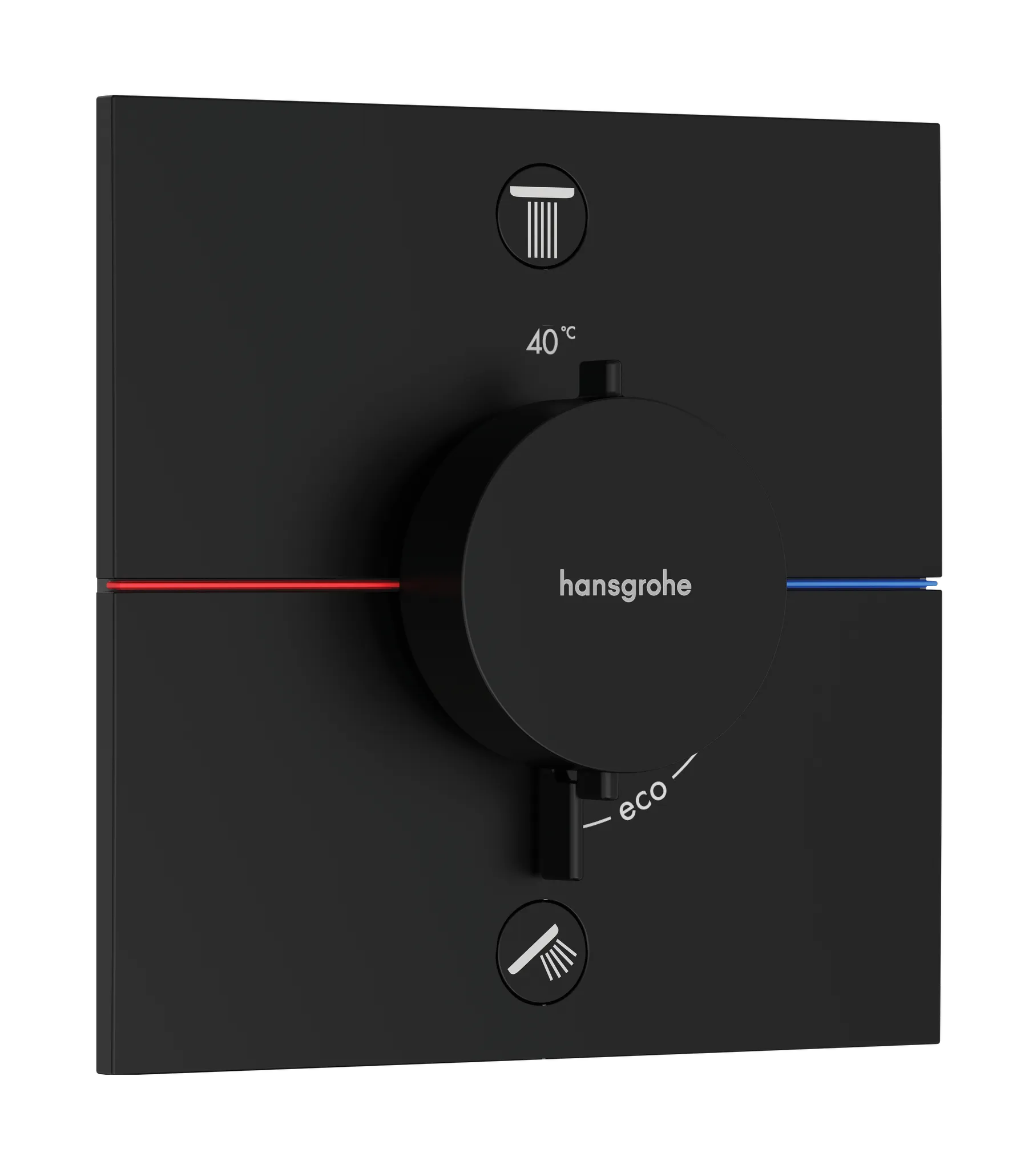 ShowerSelect Comfort E Thermostat Unterputz für 2 Verbraucher mit integrierter Sicherungskombination nach EN1717 Chrom ShowerSelect Comfort E Thermostat Unterputz für 2 Verbraucher mit integrierter Sicherungskombination nach EN1717 Chrom