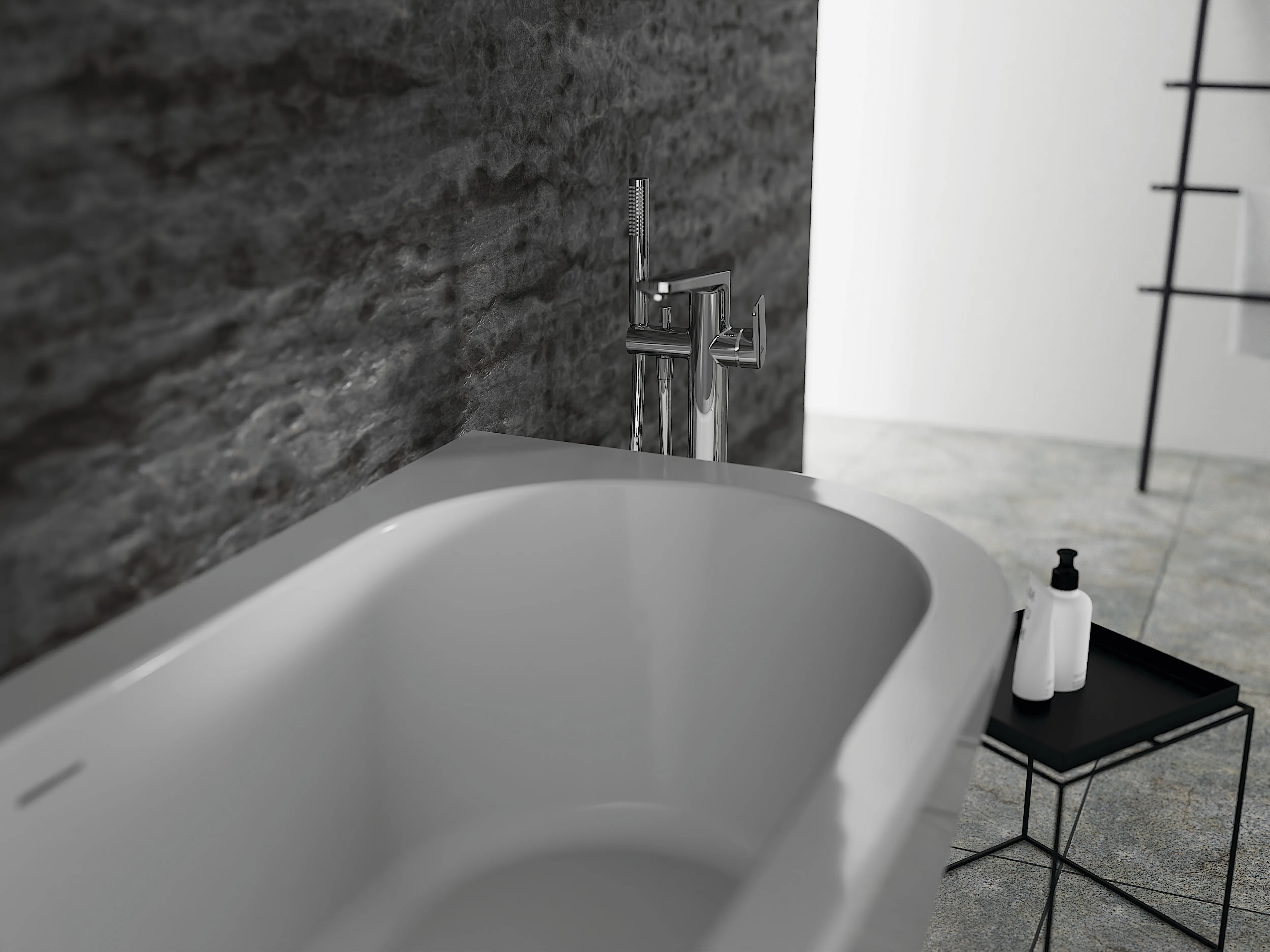 Ideal Standard Tonic II Freistehende Wannenarmatur Bausatz 2, Chrom Ideal Standard Tonic II Freistehende Wannenarmatur Bausatz 2, Chrom