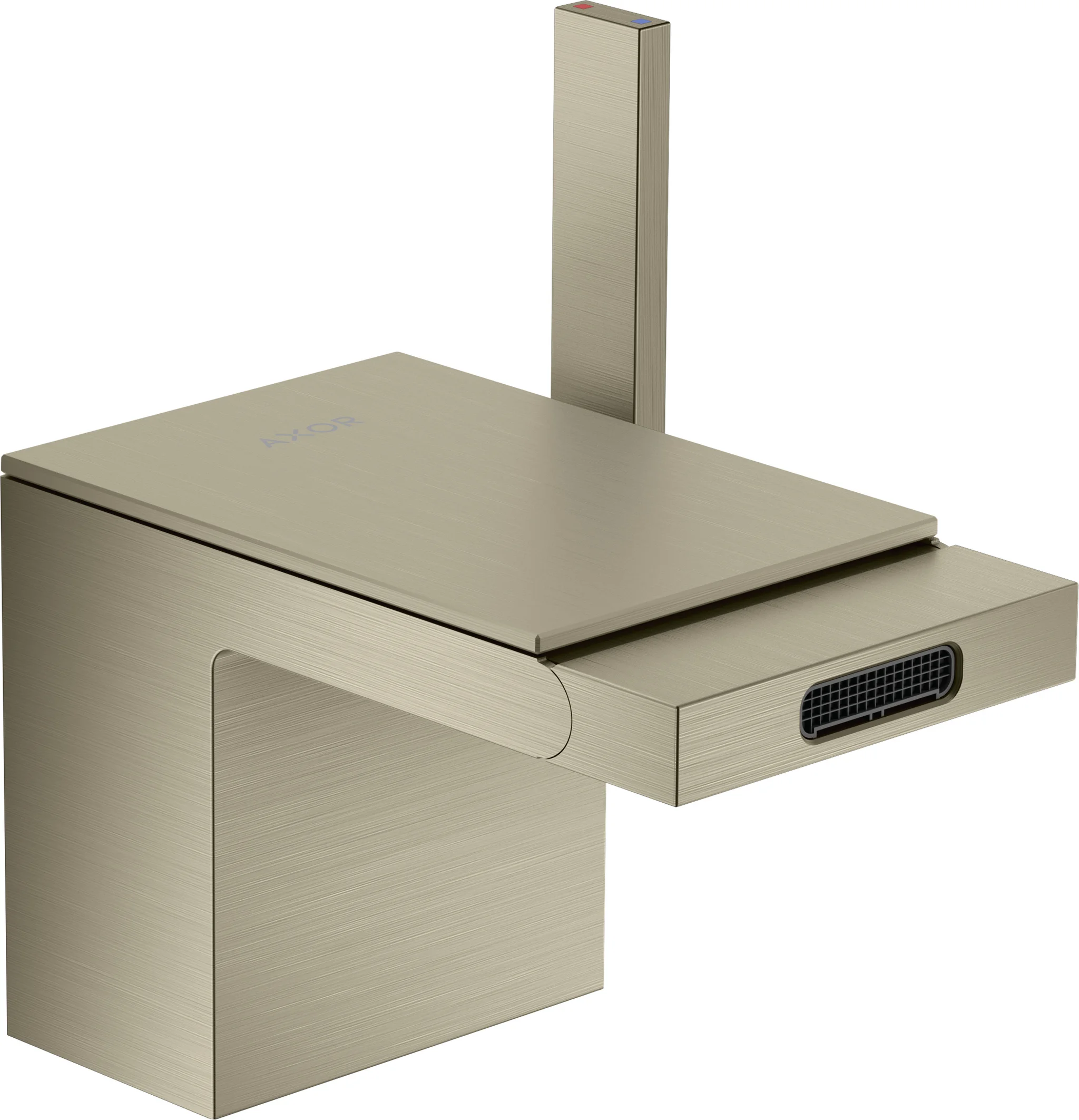 Hansgrohe AXOR MyEdition Platte 117 mm Metall Brushed Nickel abnehmbar Hansgrohe AXOR MyEdition Platte 117 mm Metall Brushed Nickel abnehmbar