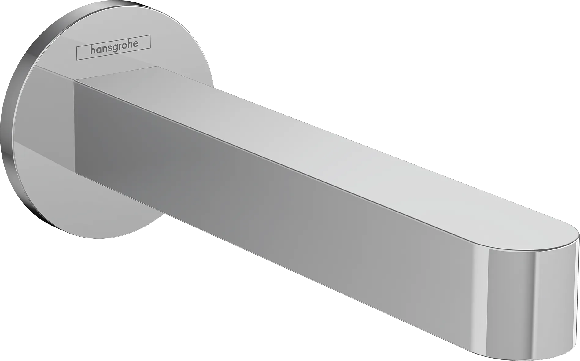 Hansgrohe Finoris Wanneneinlauf Chrom, G ½, mit Rosette, 174 mm Ausladung Hansgrohe Finoris Wanneneinlauf Chrom, G ½, mit Rosette, 174 mm Ausladung