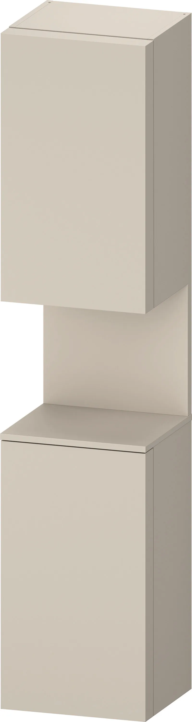 Duravit Hochschrank „Qatego“ 40 × 176 × 36 cm, mit Beleuchtung