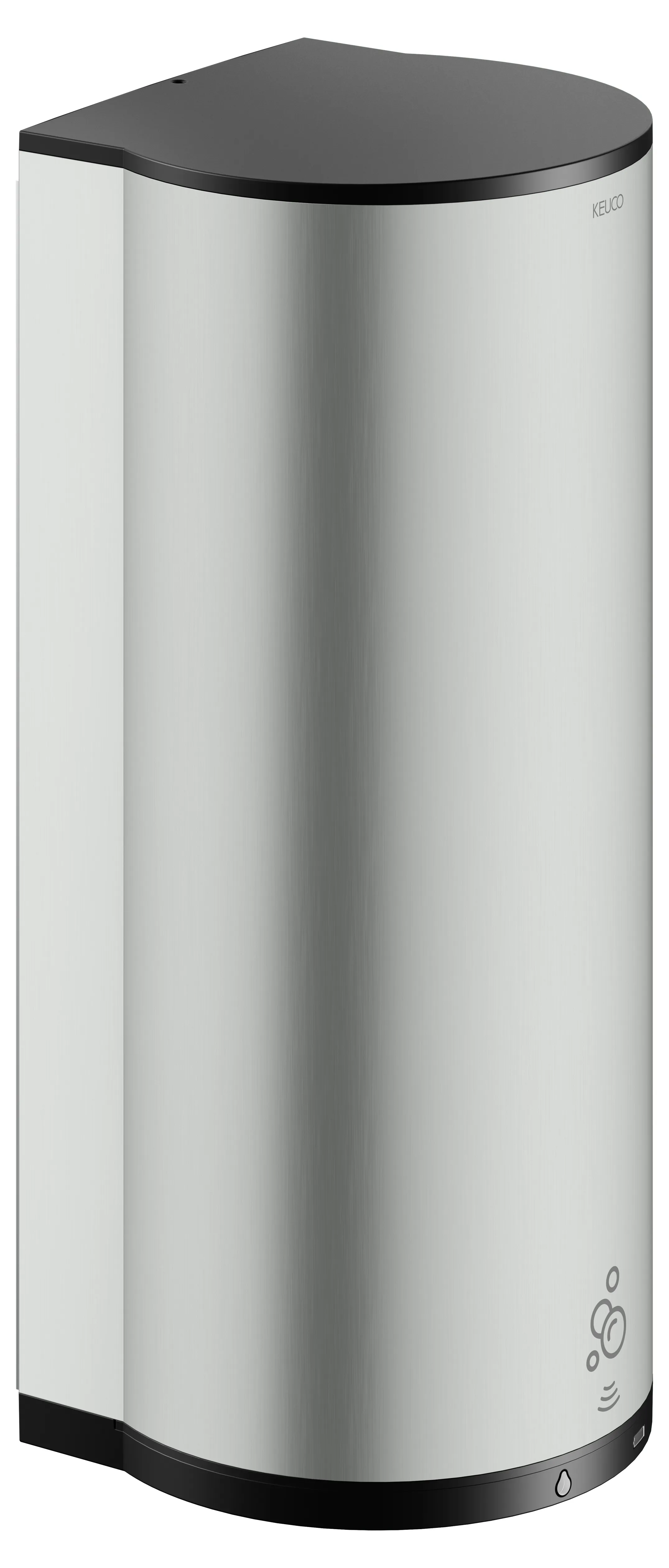 Plan Schaumlotionspender Edelstahl-finish / schwarz