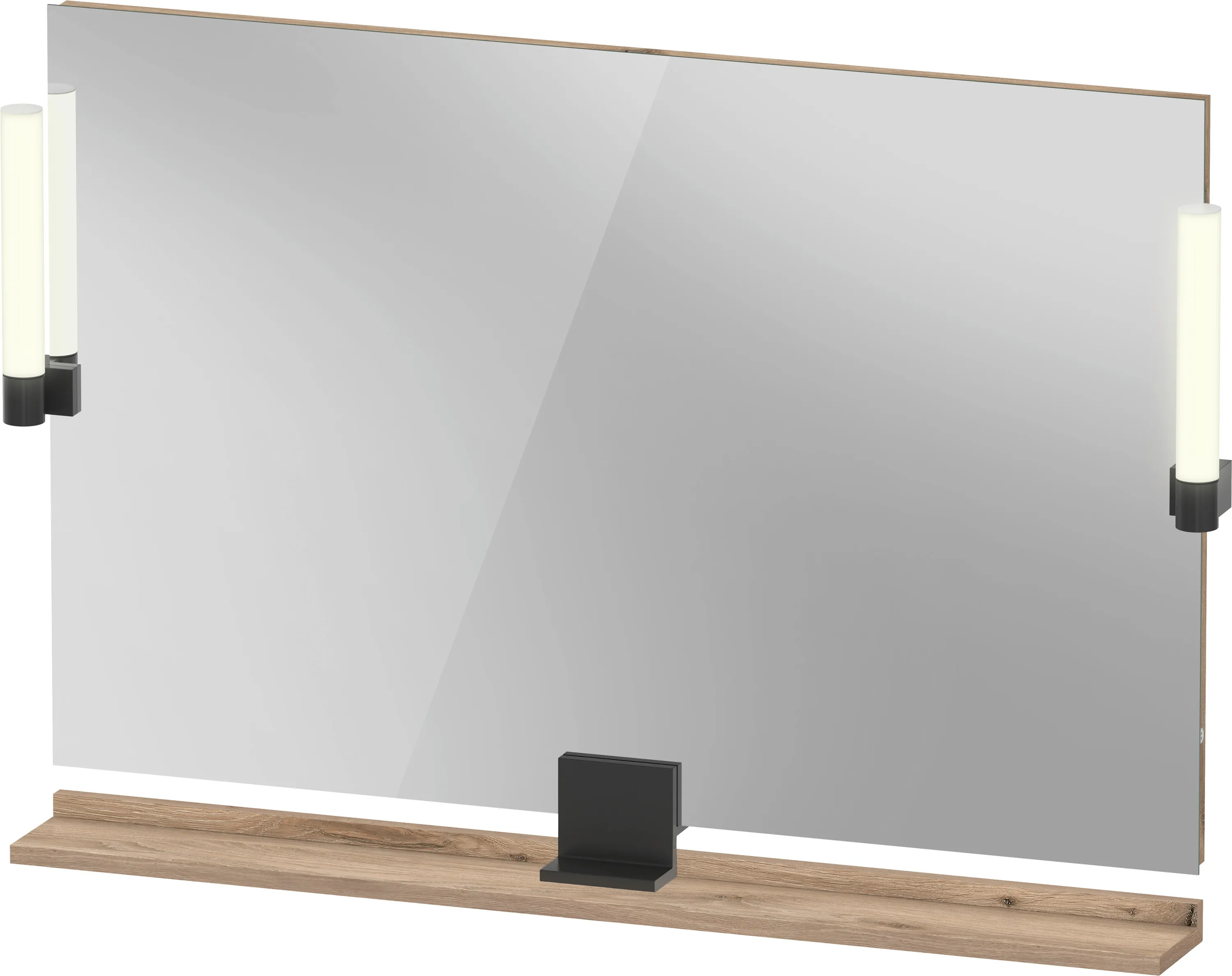 Duravit Spiegel „Sivida“ 105 × 65 cm in Diamantschwarz