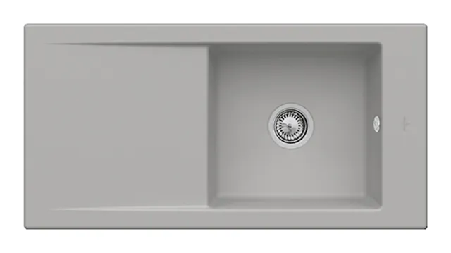 Villeroy & Boch Einbau-Küchenspülbecken „Timeline“ 60 1000 × 510 × 220 mm in Fossil