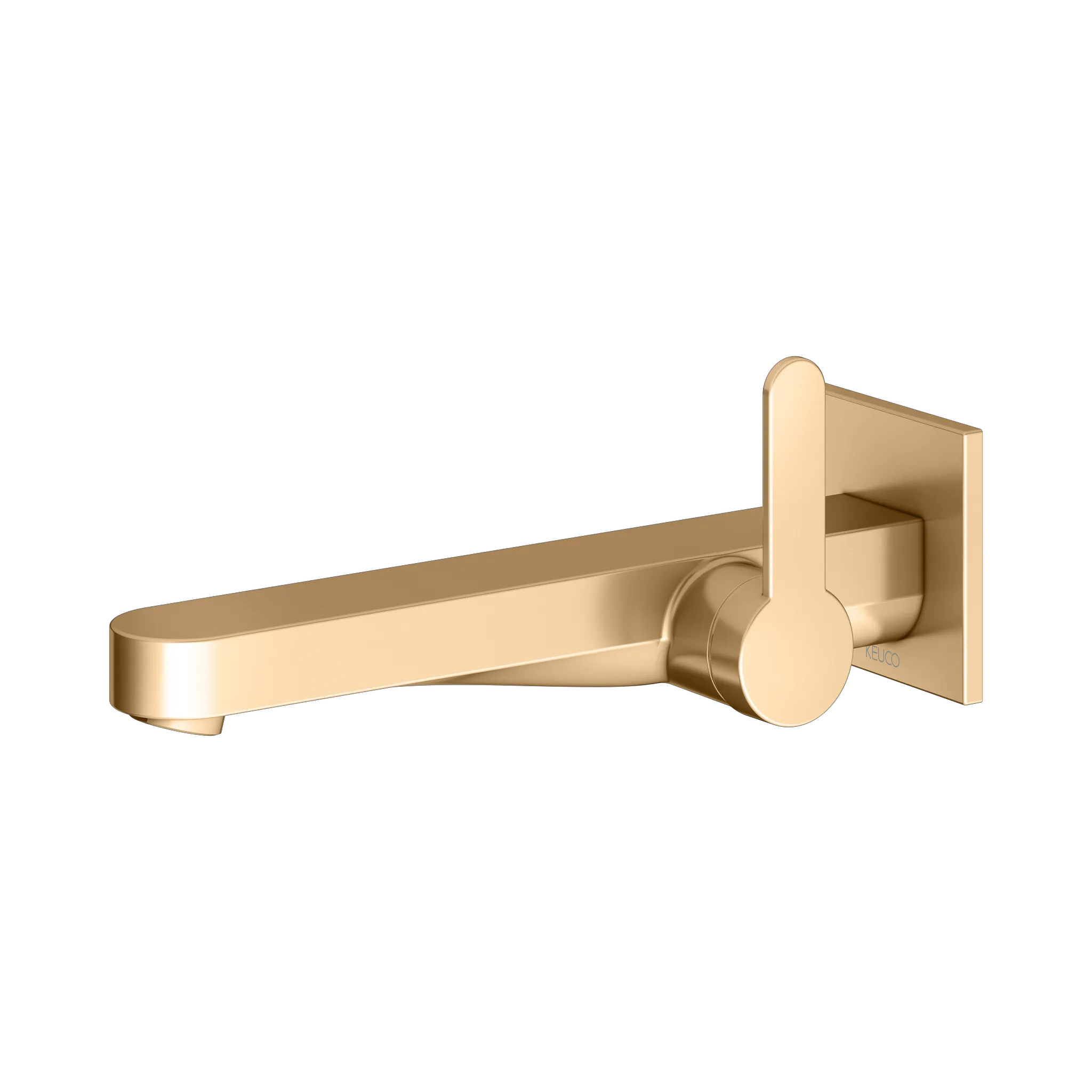 IXMO Einhebel-Waschtischmischer UP Ausladung 225 mm/IXMO Flat Messing geb.